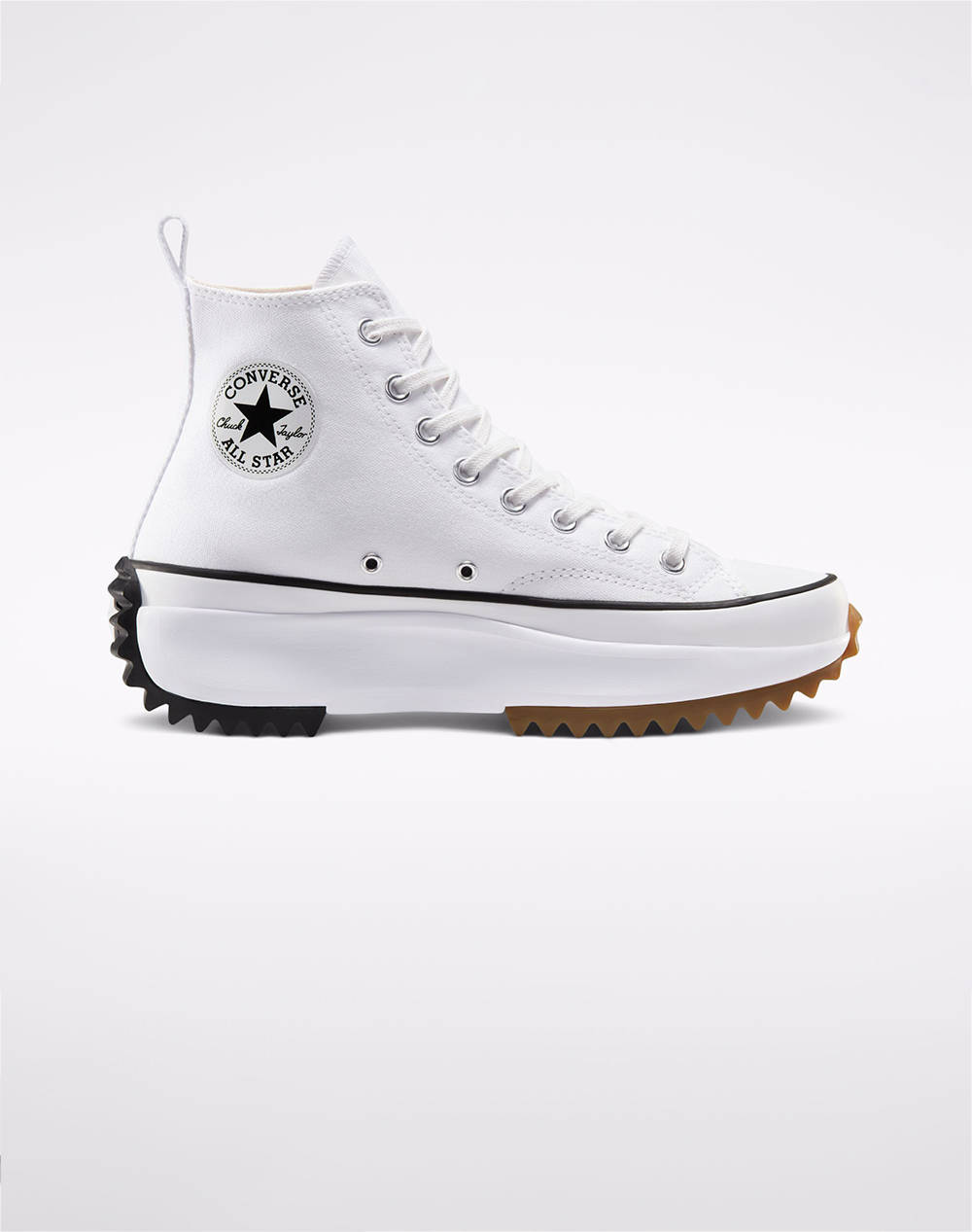 Converse Run Star Hike Γυναικα Παπουτσια Sneakers White Υφασμα 166799C 102