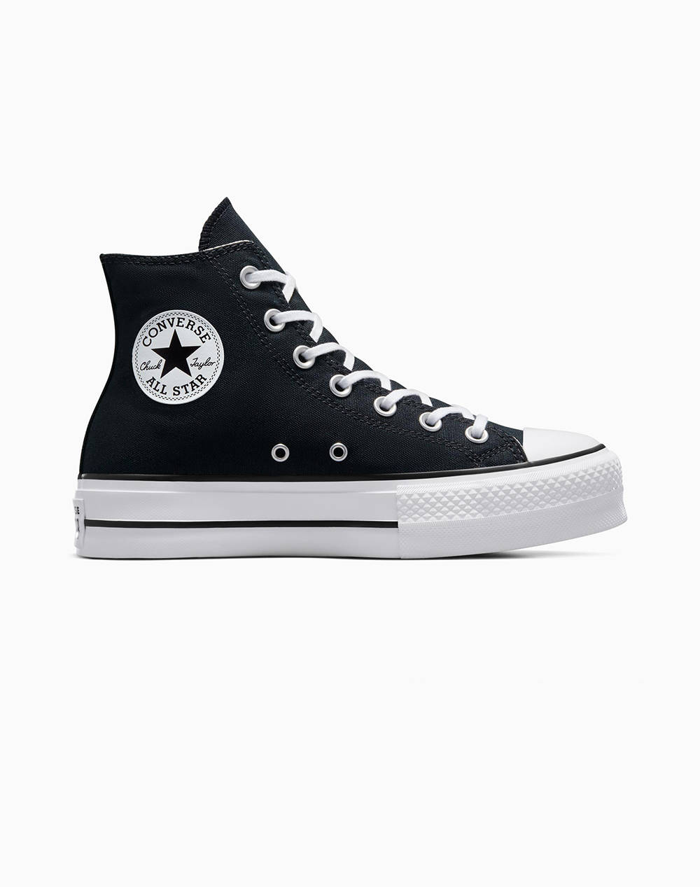 Converse Chuck Taylor All Star Lift Γυναικα Παπουτσια Sneakers Black Υφασμα 560845C 001 - Koolfly