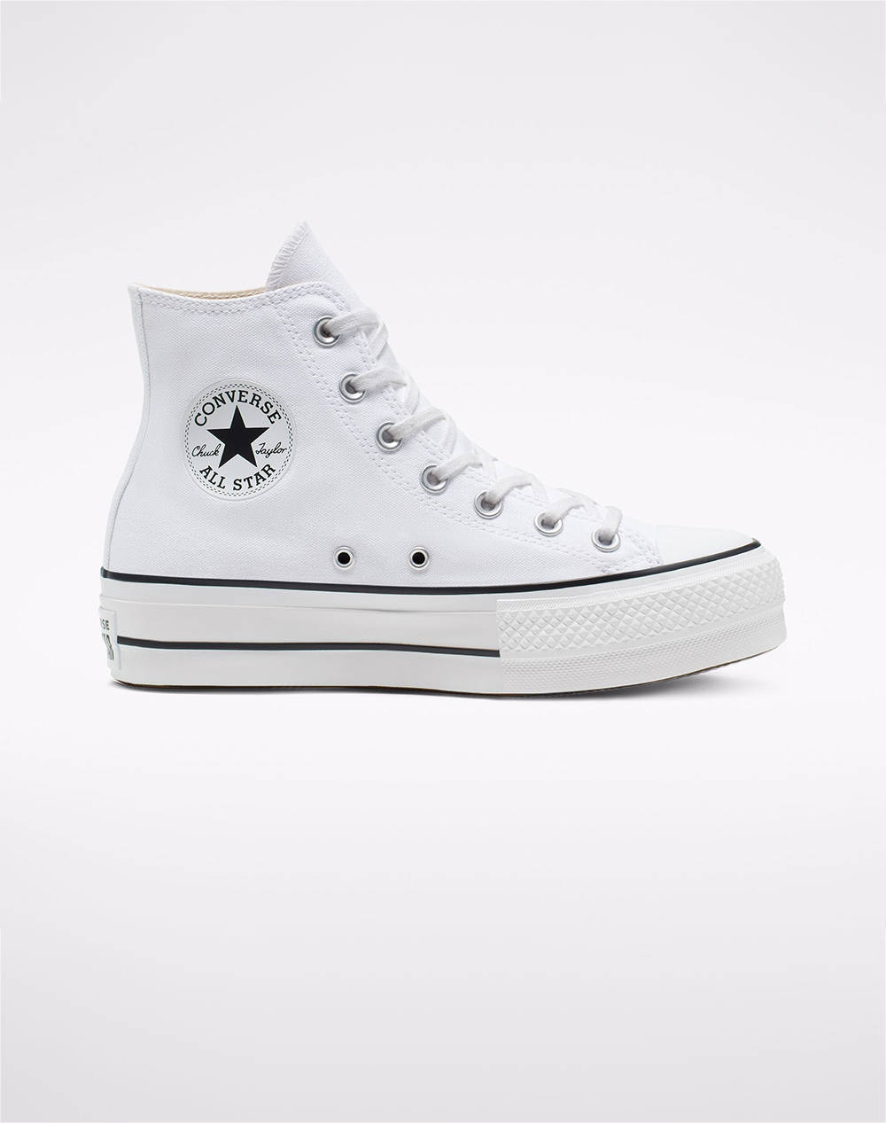 Converse Chuck Taylor All Star Lift Γυναικα Παπουτσια Sneakers White Υφασμα 560846C 102