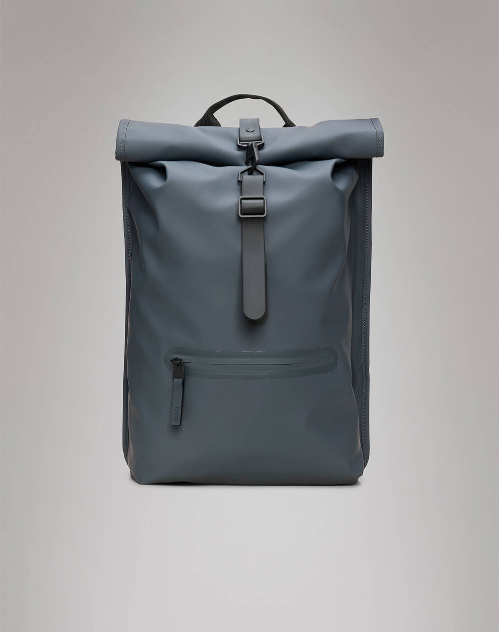 Rains Rolltop Rucksack W3 (Dimensions: 48 X 32 X 11 Cm) Women Accessories Bags Earthblue Synthetic 13320 124 Bags Blue
