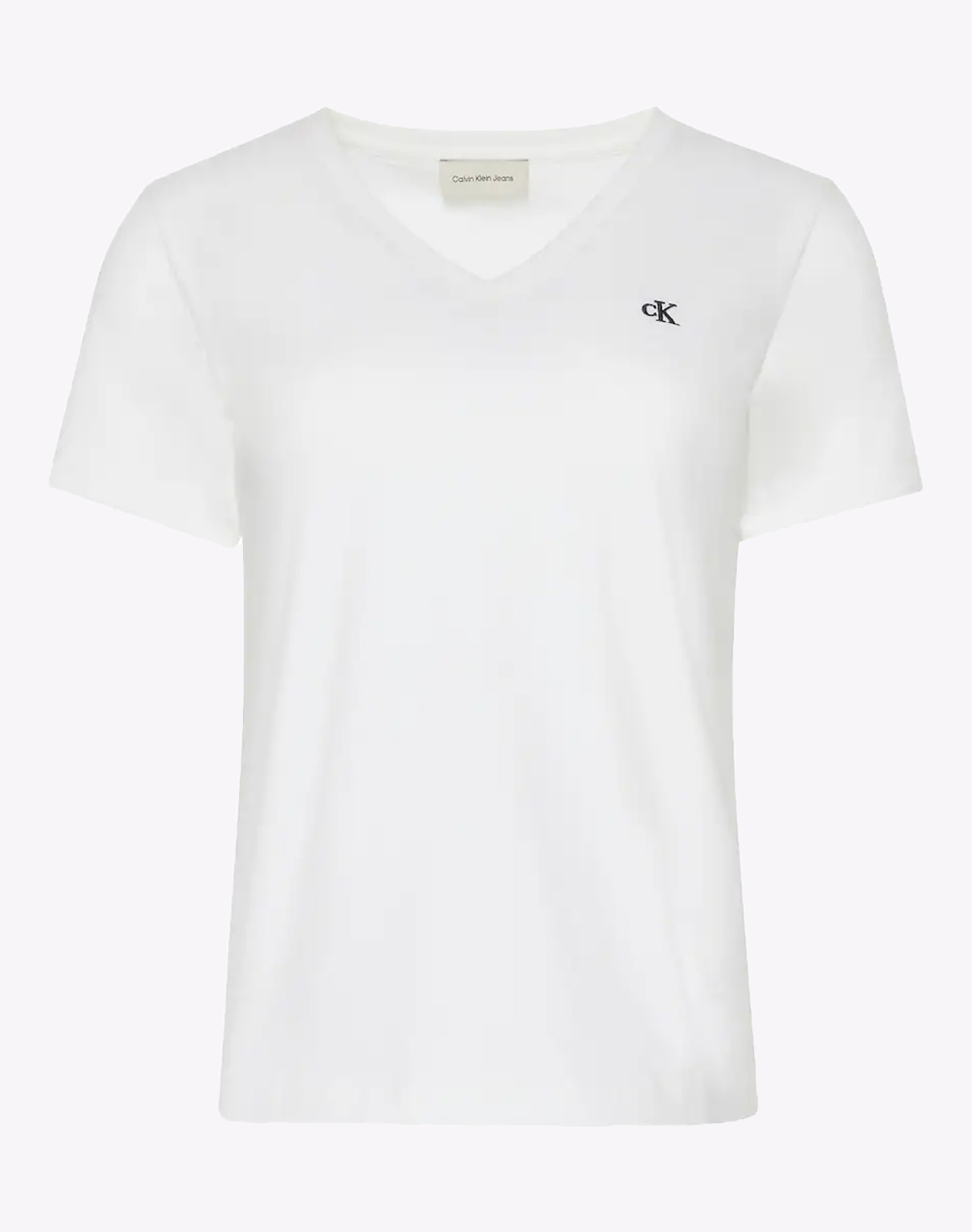 Calvin Klein Jeans Archive Jersey Vnk Tee Eu Γυναικα Ρουχα Μπλουζες Τ Shirt White Βαμβακι Lv047B205G Yaa