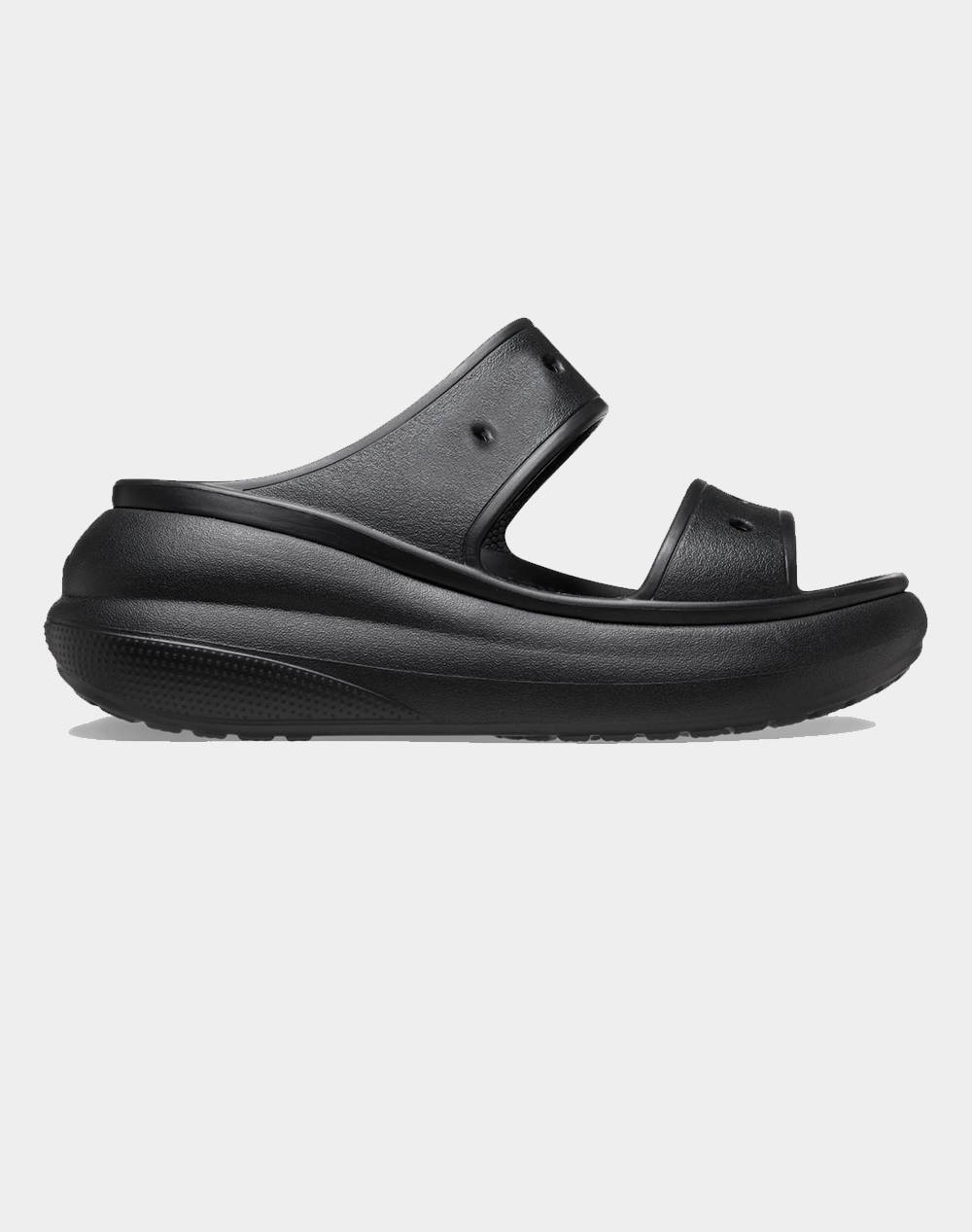 Crocs Crush Sandal Γυναικα Παπουτσια Σαγιοναρες Black Συνθετικο 207670 001