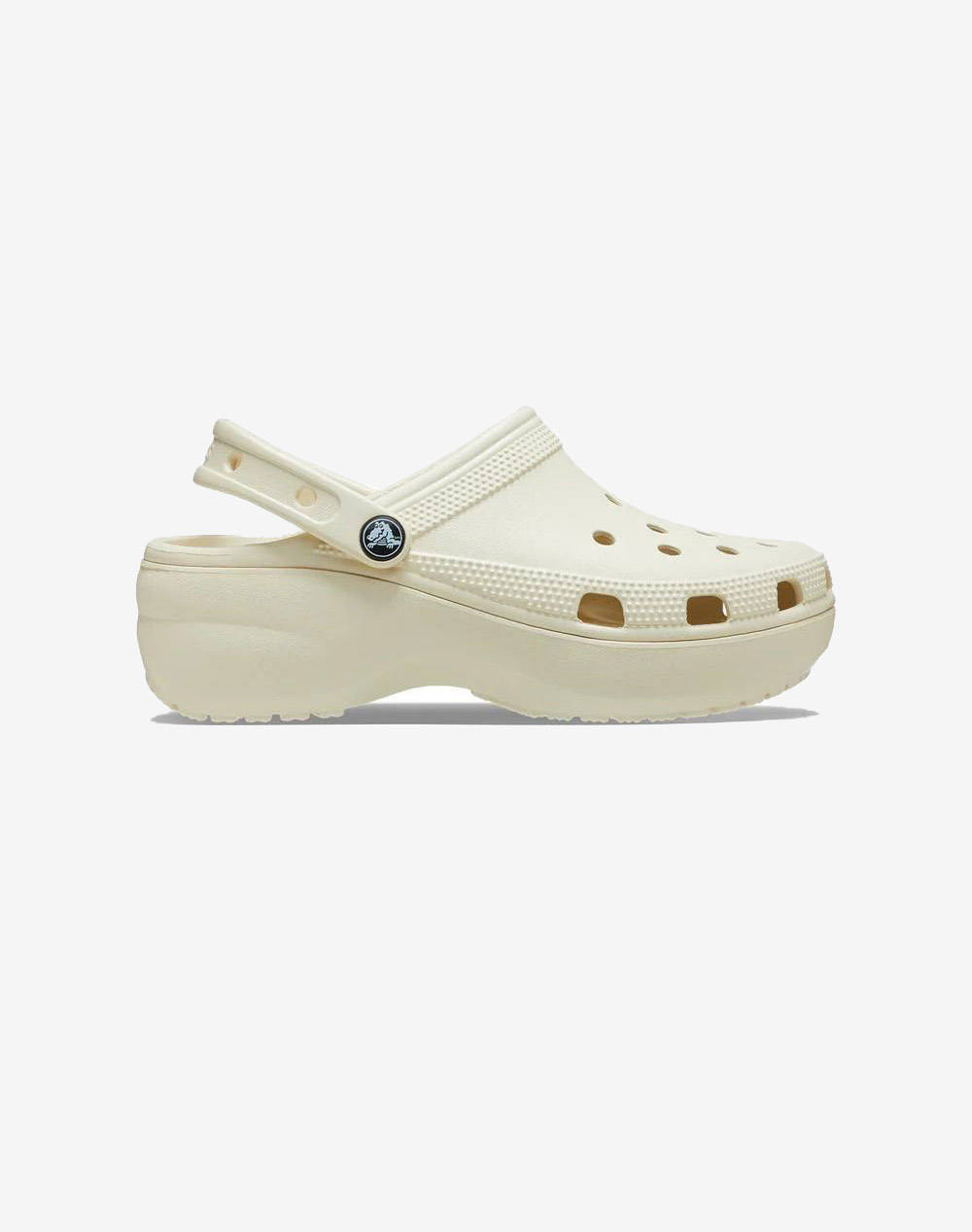 Crocs Classic Platform Clog W Γυναικα Παπουτσια Σαγιοναρες Ecru Συνθετικο 206750 2Y2