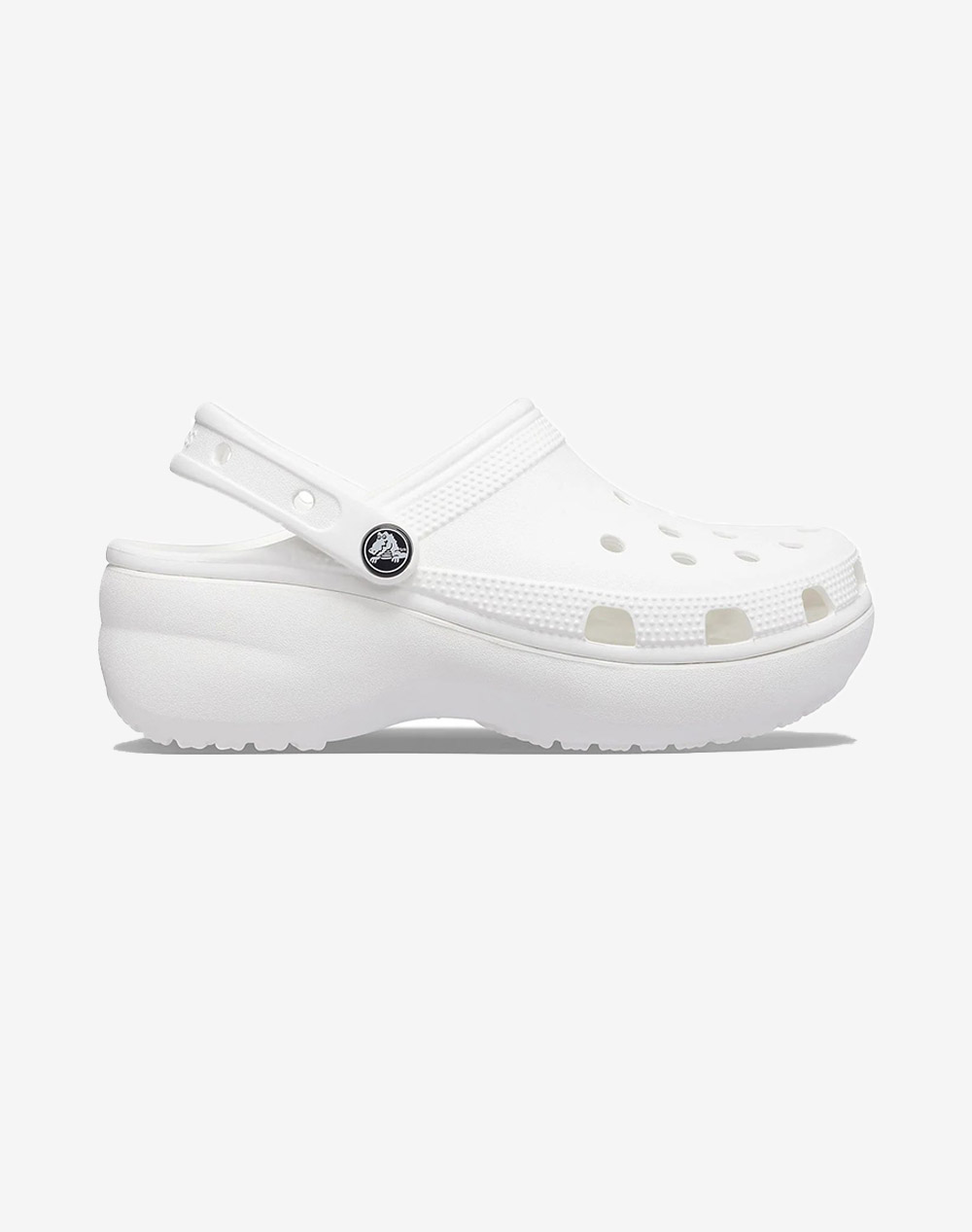 Crocs Classic Platform Clog W Γυναικα Παπουτσια Σαγιοναρες White Συνθετικο 206750 100 - Koolfly