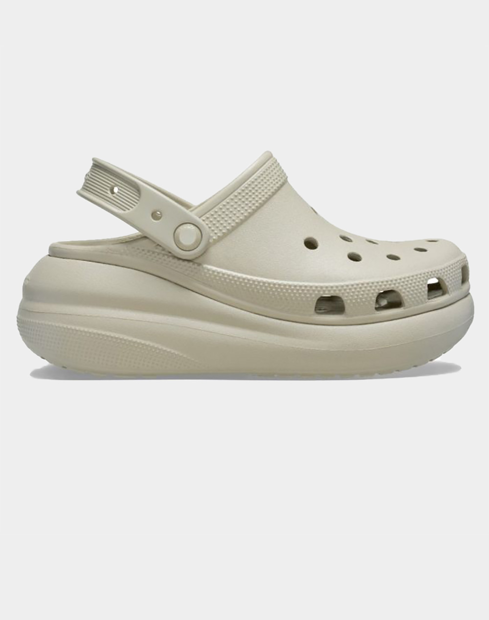Crocs Crush Clog Γυναικα Παπουτσια Σαγιοναρες Ecru Συνθετικο 207521 1Wy