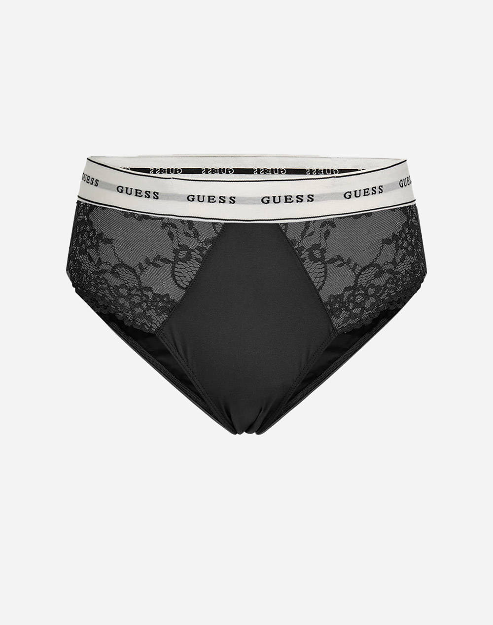 Guess Belle Brief Women''S Underwear Women Umderwear Briefs Jetblack Elastic,Synthetic O2Be08Kbbt0 Jblk Female Briefs Black