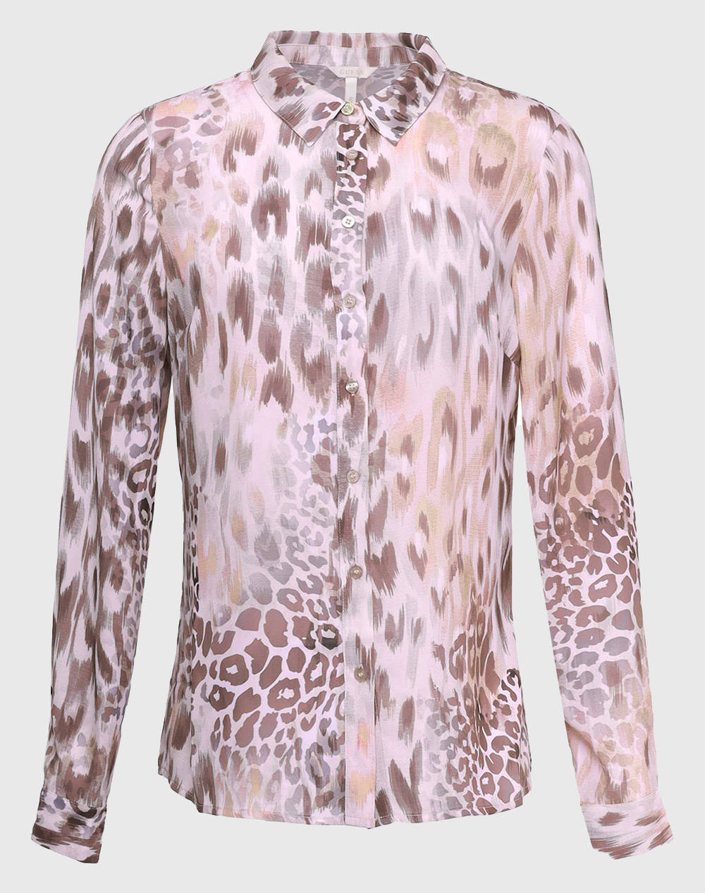 Guess Ls Clouis Shirt Women Women Clothes Shirts Mixed Synthetic W4Bh56Wgla2 P1Lb Female Shirts