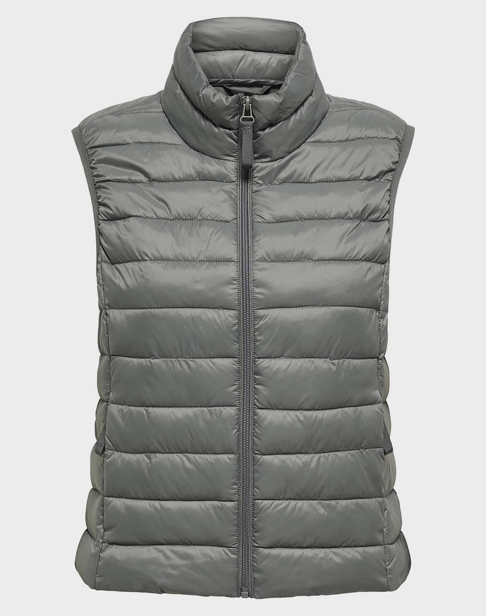 Only Onltahia Lw Quilted Waistcoat Otw Noos Γυναικα Ρουχα Πανωφορια Μπουφαν Μπουφαν Αμανικο Gray Συνθετικο 15351970 Castor Gray - Koolfly