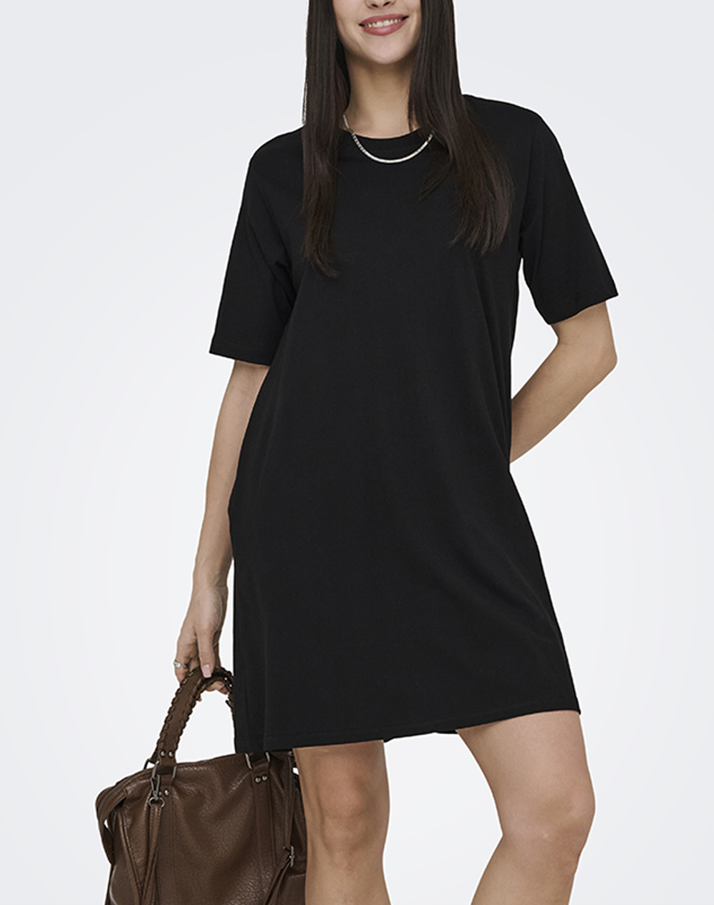 Only Onlmara S/S Pocket Dress Jrs Noos Γυναικα Ρουχα Φορεματα Black Βαμβακι 15374631 Black