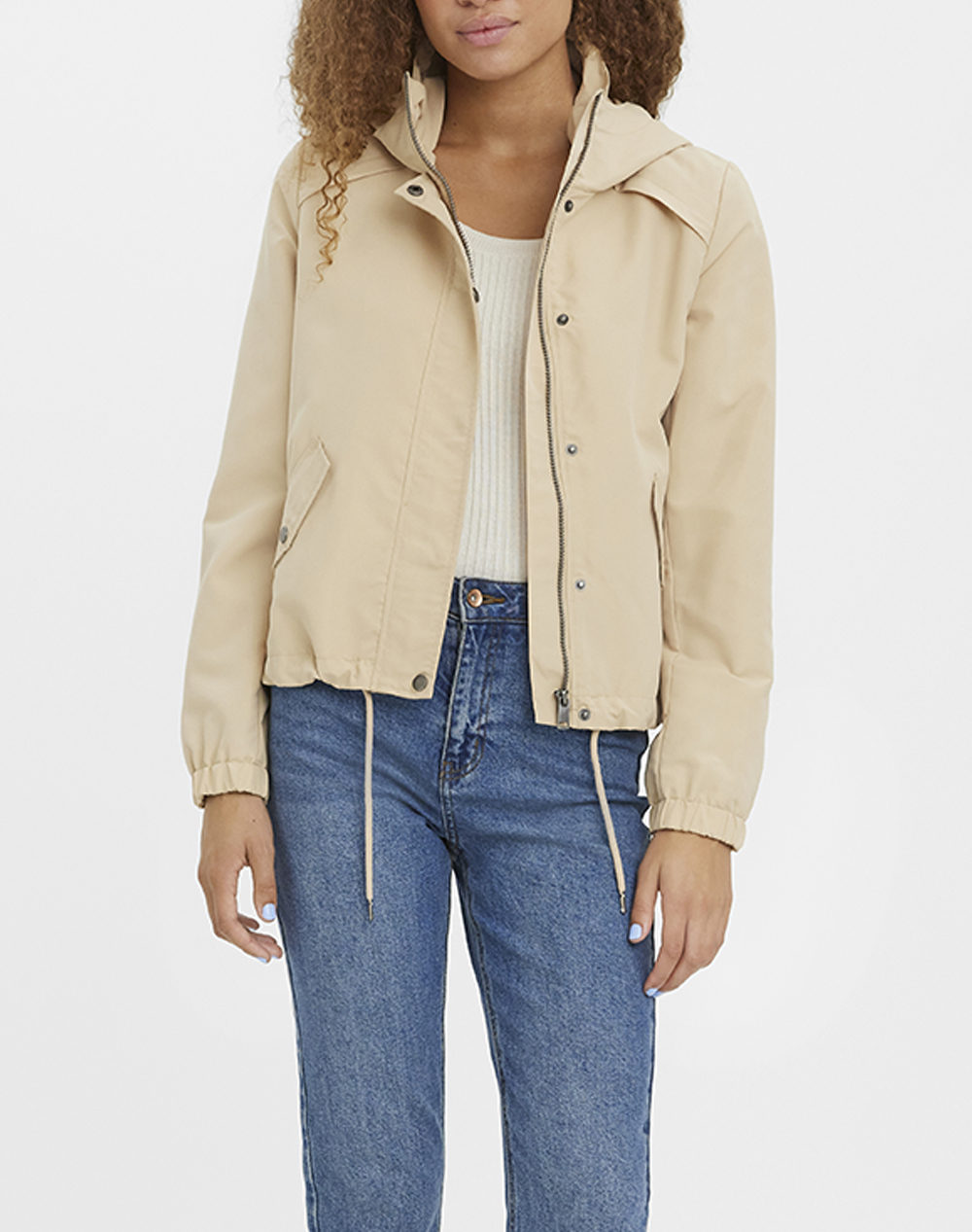 Vero Moda Vmzoa Short Parka Noos Γυναικα Ρουχα Πανωφορια Μπουφαν Μπουφαν Cream Συνθετικο 10278214 Irish Cream - Koolfly