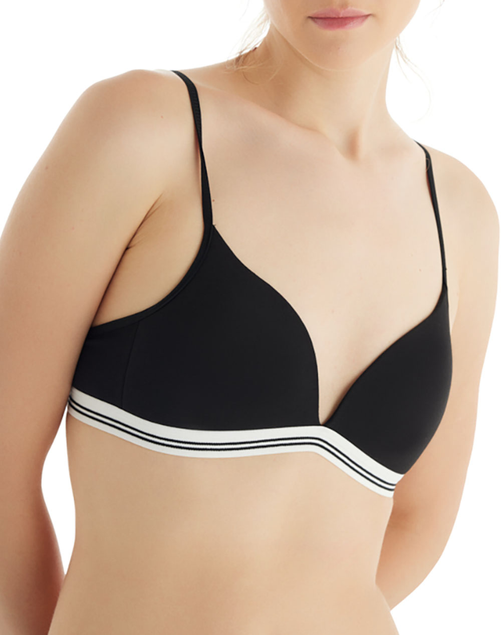 Blackspade 1566 B Σουτιεν Blackspade Γυναικα Εσωρουχα Σουτιεν Black Βαμβακιμε Ελασταν 14.01.01.004 Μαύρο
