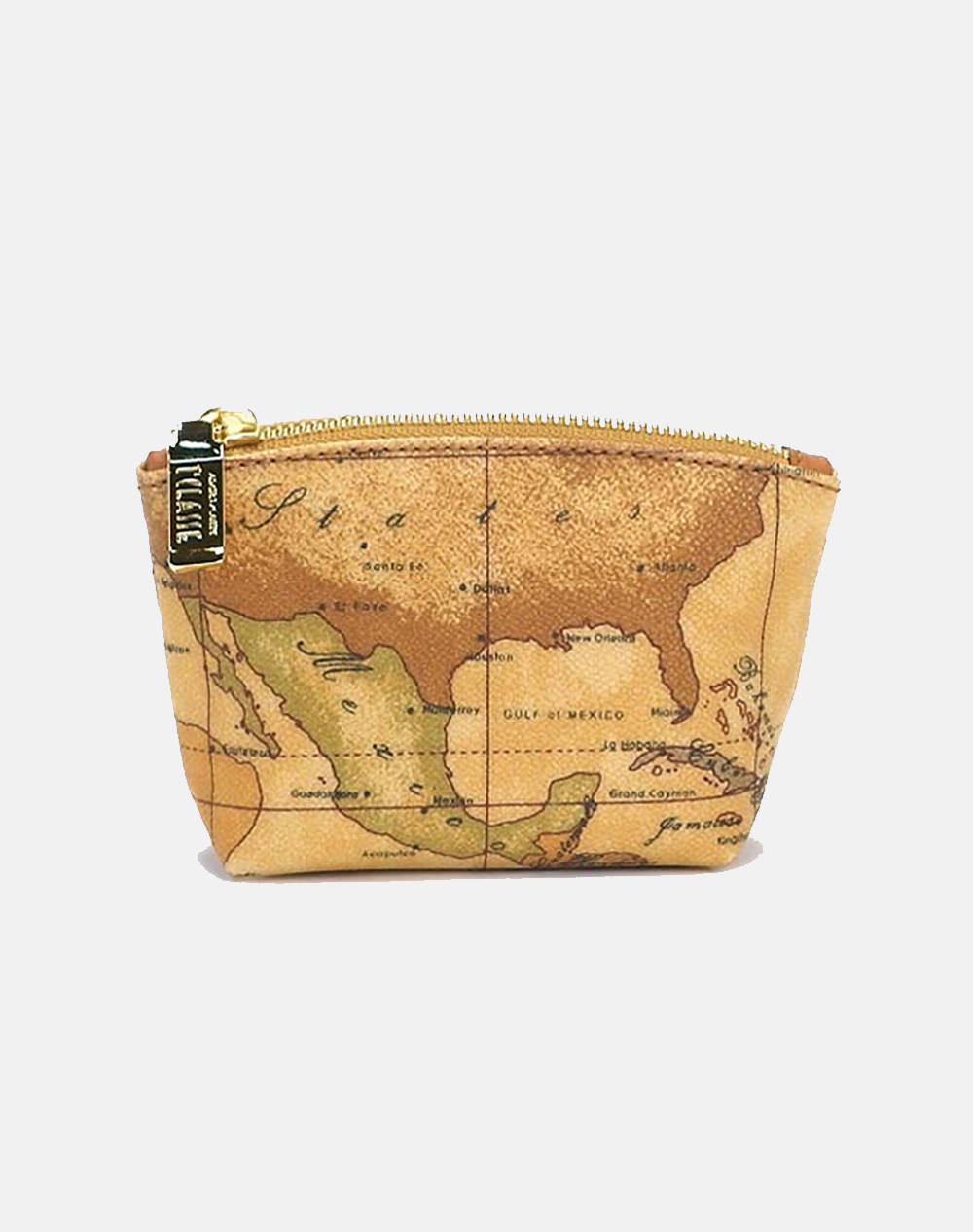 Alv.Martini Case 80%Pvc,Co20%Leath.Ital.Origin (Dimensions: 25 X 15 X 8.5Cm.) Women Accessories Bags Biege Imitation Leather,Cotton Cm005 6000 0010