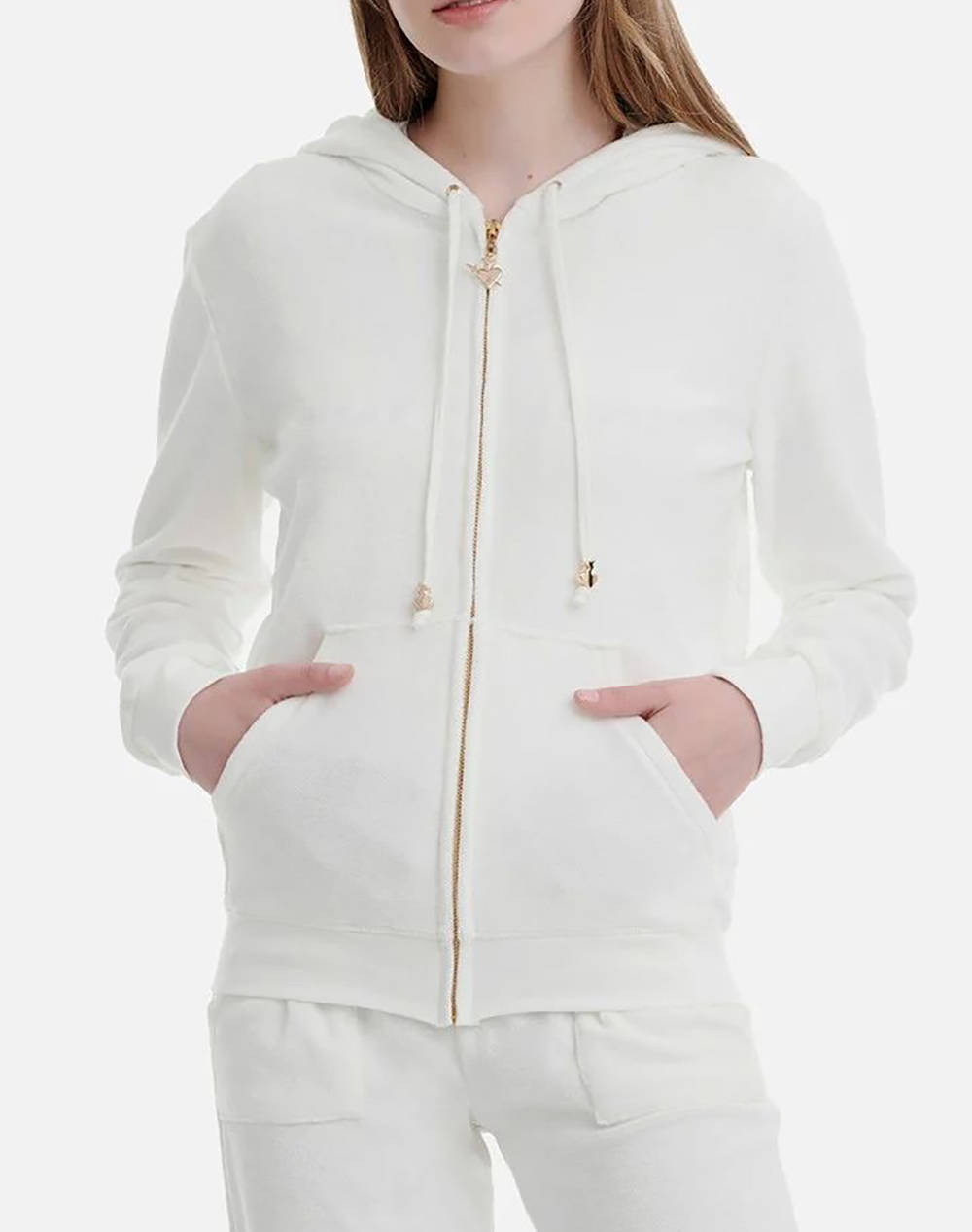 Sugarfree Jacket Women Clothes Tops Sweatshirts Offwhite Cotton,Synthetic 19813000 102 Female Sweatshirts