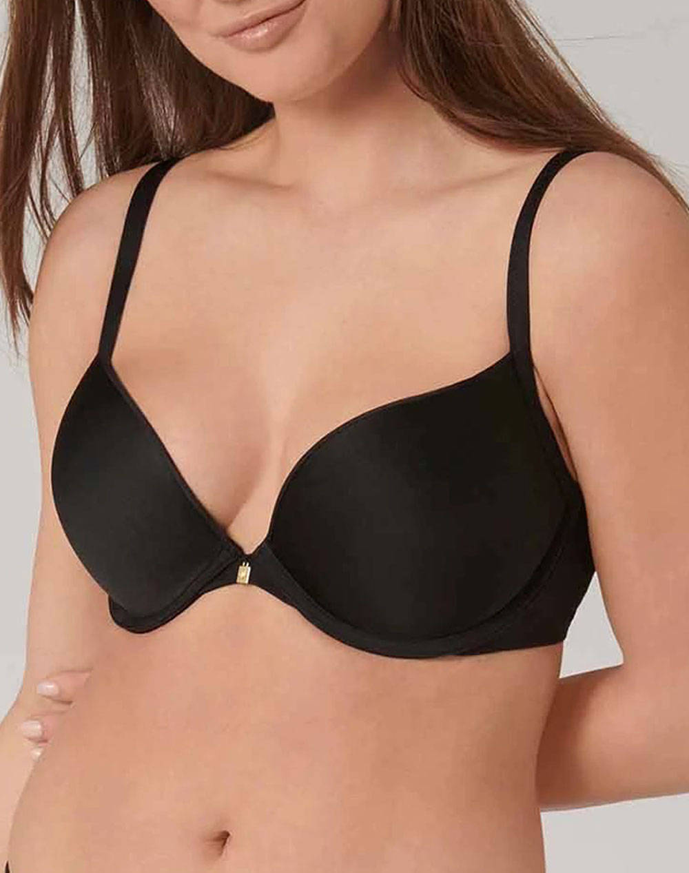 Triumph Body Make Up Essentials Whu Women Underwear Bras Black Elastic,Synthetic 10161797 0004 Female Bras Black