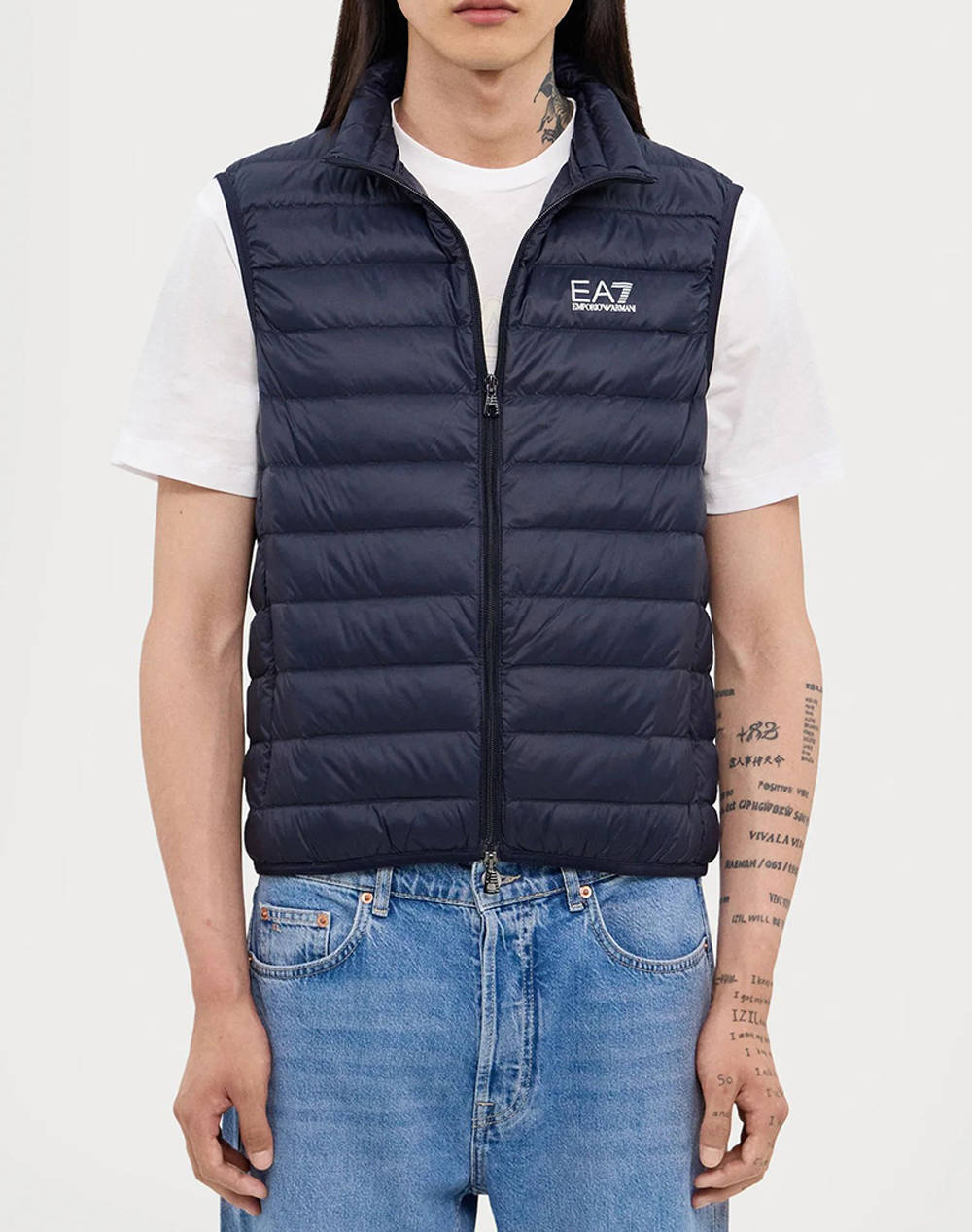 Ea7 Gilet Piumino Ανδρας Ρουχα Πανωφορια Γιλεκα Navyblue Συνθετικο 8Npq06pngpz 1562 - Koolfly