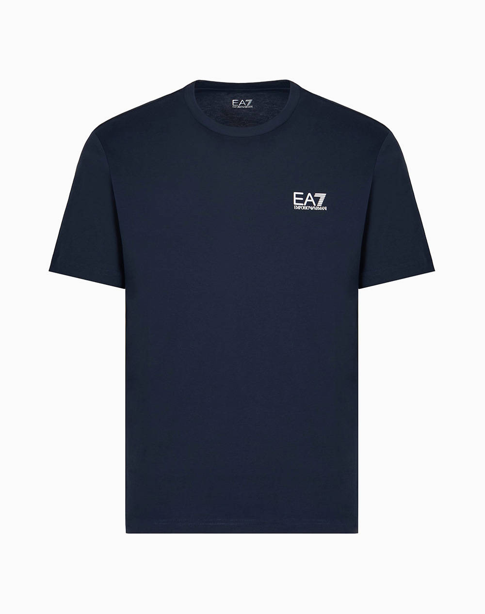 Ea7 T Shirt Men Clothes T Shirts & Sweatshirts T Shirts Navyblue Cotton,Elastic 8Npt25Pjvpz 1562 Male T-Shirts Blue