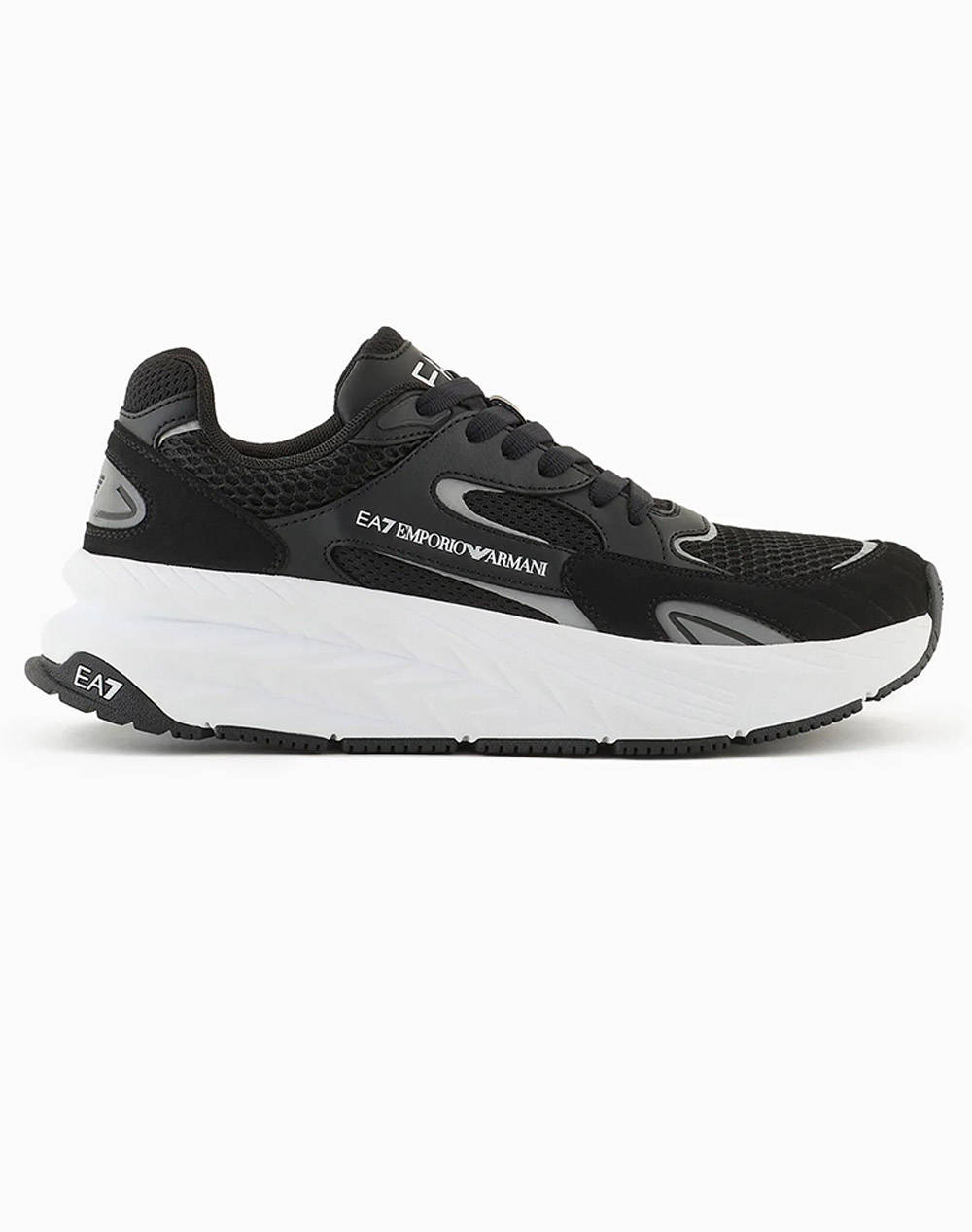 Ea7 Crusher Sonic Mix Men Sports Shoes Black Synthetic,Fabric X8X178Xk382 N763 Male Shoes Black