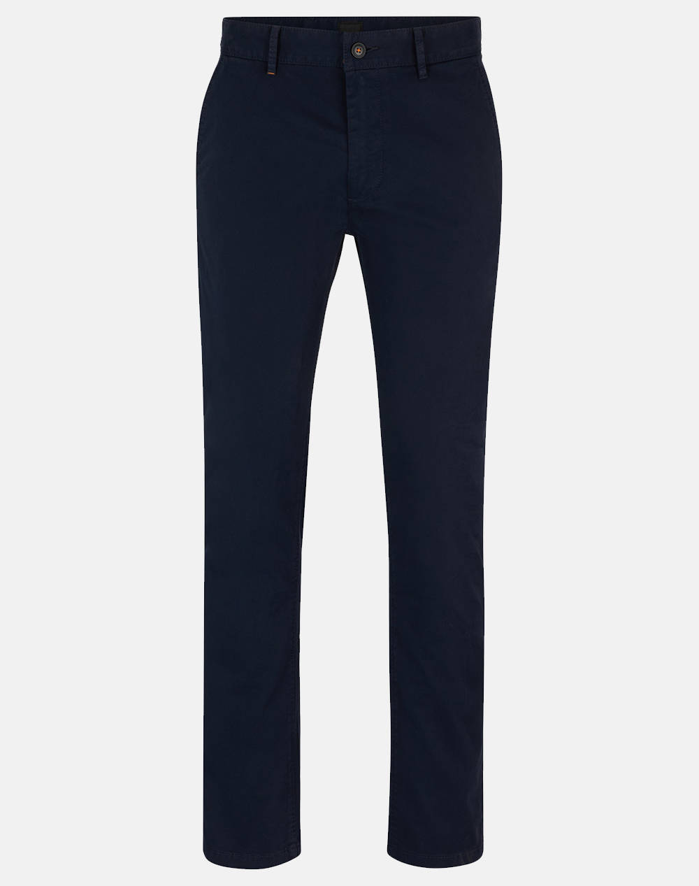 Boss Orange Chino_Slim 10242156 01 Men Clothes Trousers Chinos Darkblue Cotton,Elastic 50510933 404 Male Chinos Blue