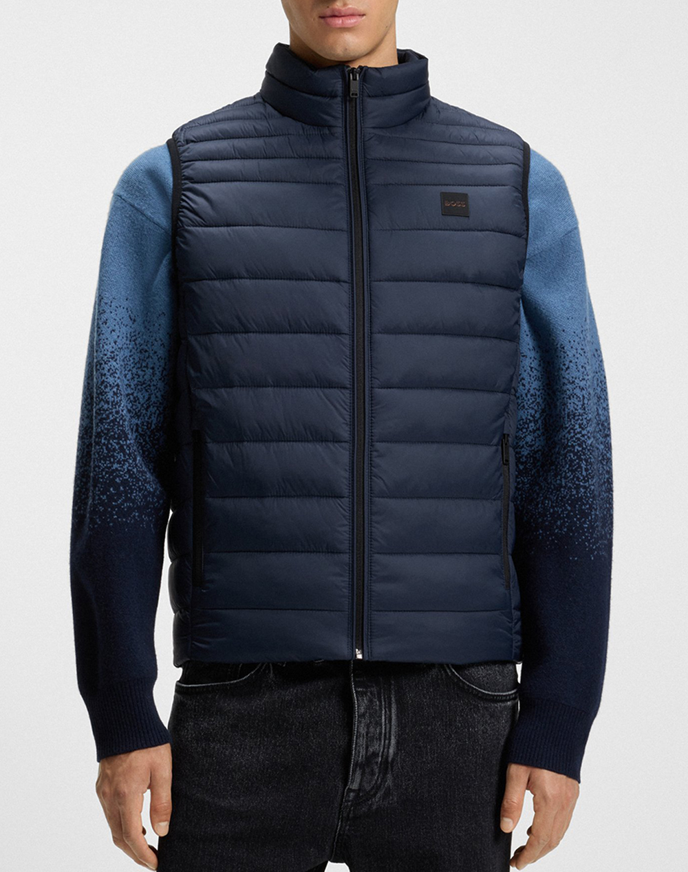 Boss Odeno2 10239121 01 Ανδρας Ρουχα Πανωφορια Γιλεκα Darkblue Συνθετικο 50549243 404 404