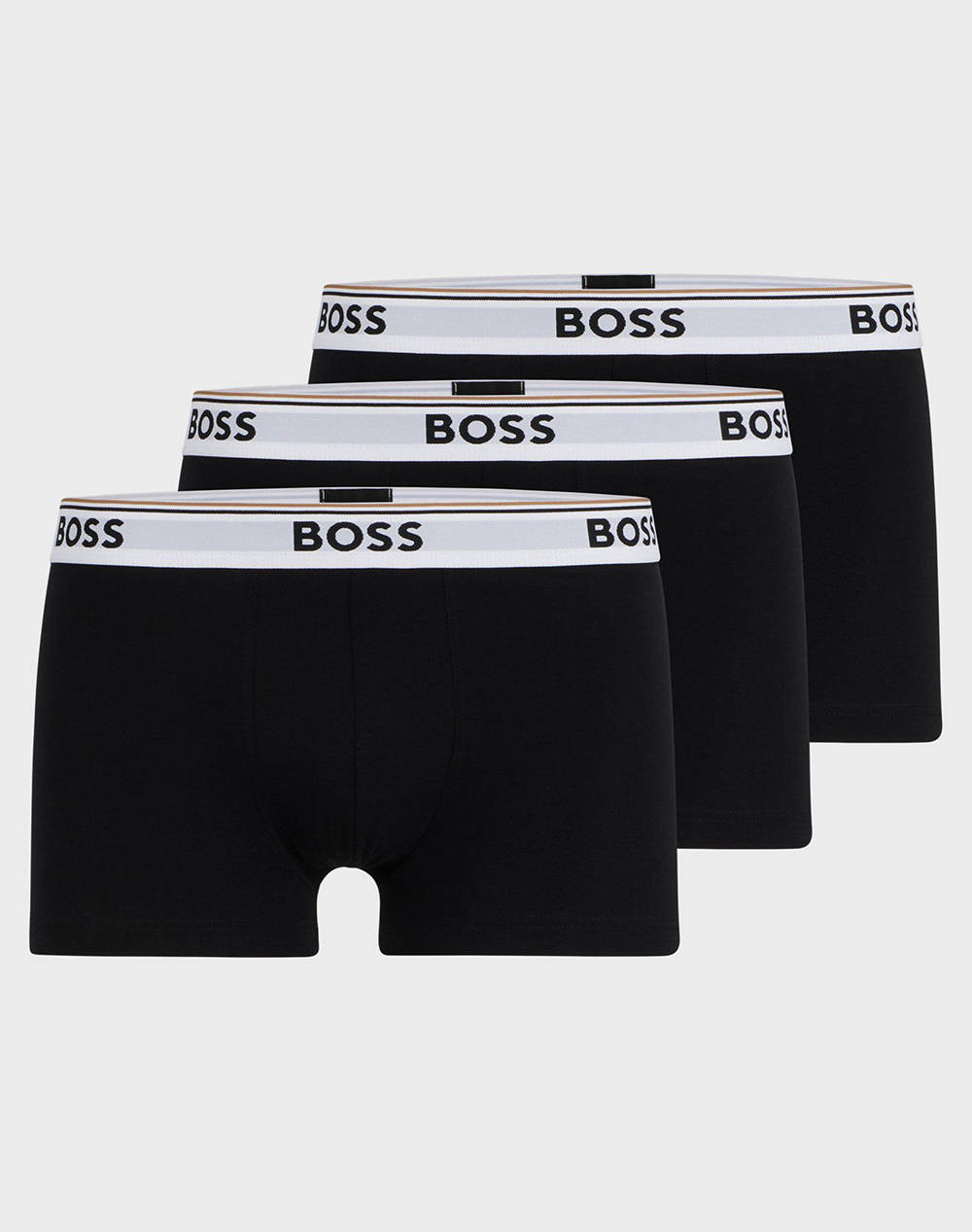 Boss Εσωρουχο Trunk 3P Power Ανδρας Εσωρουχα Σλιπ Μποξερ Black Βαμβακιμε Ελασταν 50475274 994