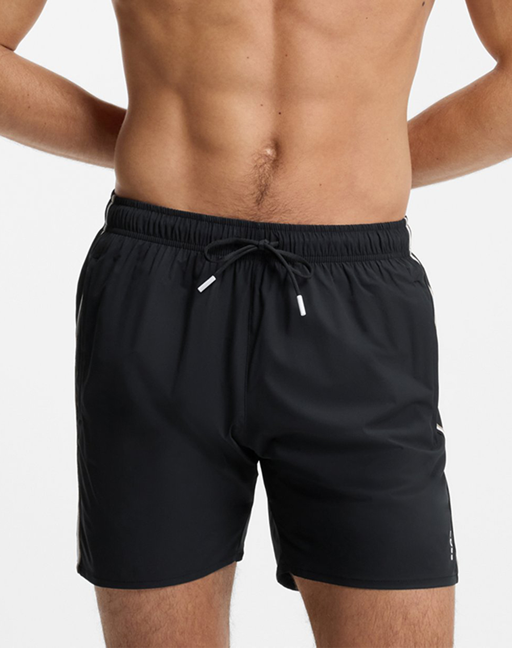 Boss Iconic 10239741 01 Ανδρας Ρουχα Μαγιο Σορτς Black Συνθετικο 50491594 001 001