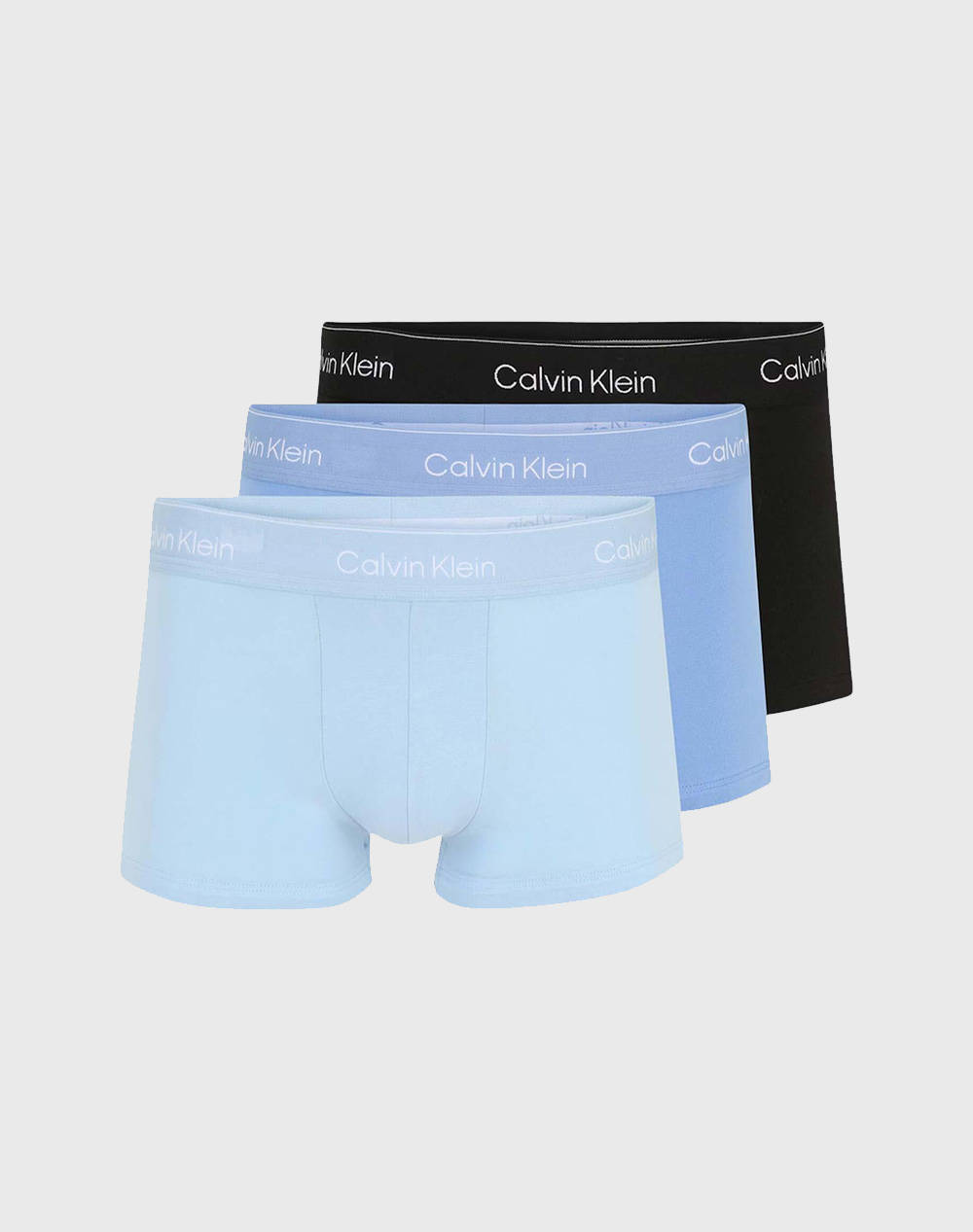 Calvin Klein Jeans Low Rise Trunk 3Pk Ανδρας Εσωρουχα Σλιπ Μποξερ Blue Βαμβακι,Με Ελασταν Lv00nb4389 W8o - Koolfly