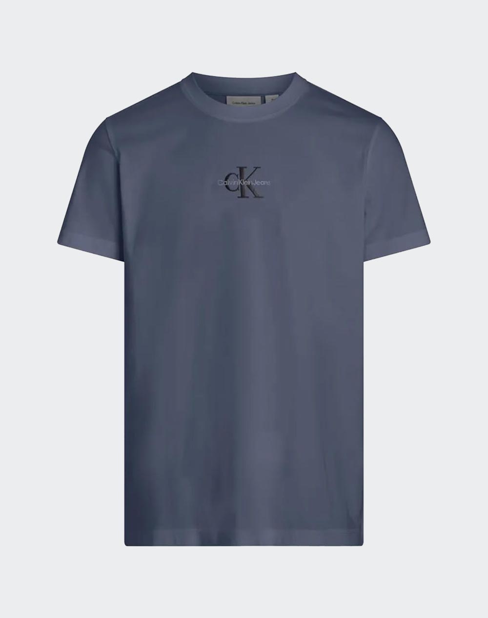 Calvin Klein Monologue Tee Men Clothes T Shirts & Sweatshirts T Shirts Indigo Cotton J30J325649 Ck1 Male T-Shirts