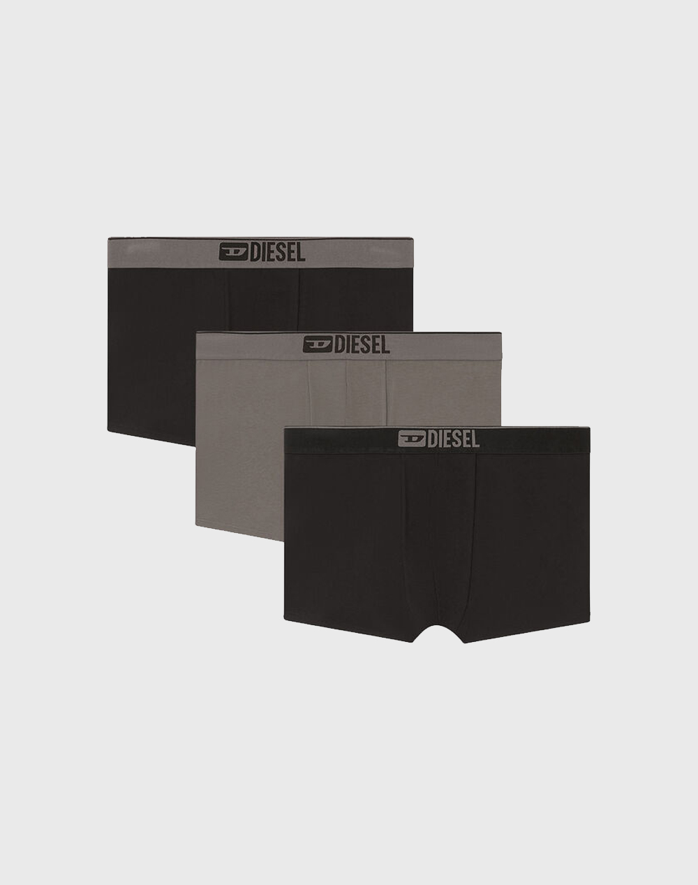 Diesel Umbx Damienthreepack Boxer Shorts Ανδρας Εσωρουχα Σλιπ Μποξερ Jetblack Βαμβακιμε Ελασταν 00St3V0Gdac E7454 E7454