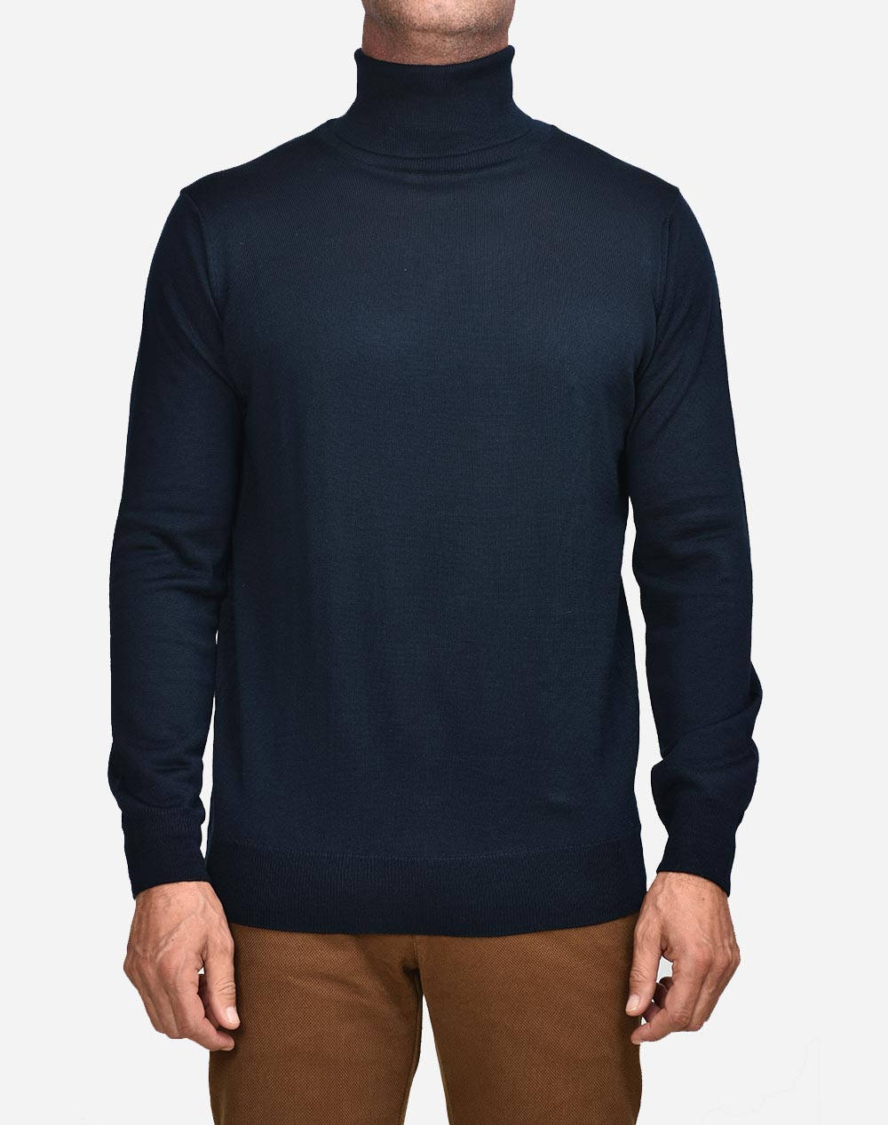 Ellemme Top Knitted Men Clothes T Shirts & Sweatshirts Knits Navyblue Synthetic,Wool 900 24 Male Knits Blue