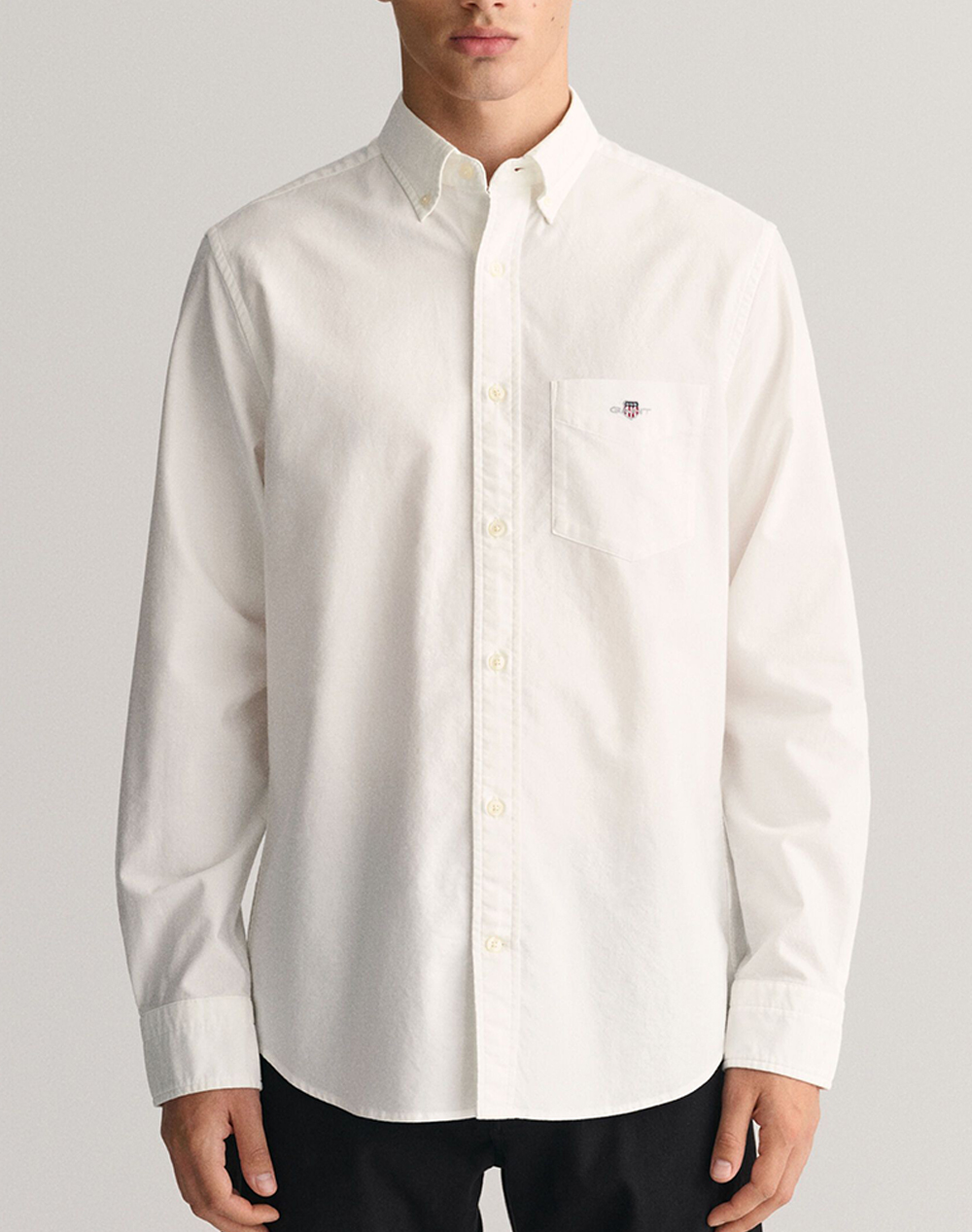Gant Υποκαμισο Μμ Reg Oxford Shirt Ανδρας Ρουχα Πουκαμισα White Βαμβακι 3G3000200 110