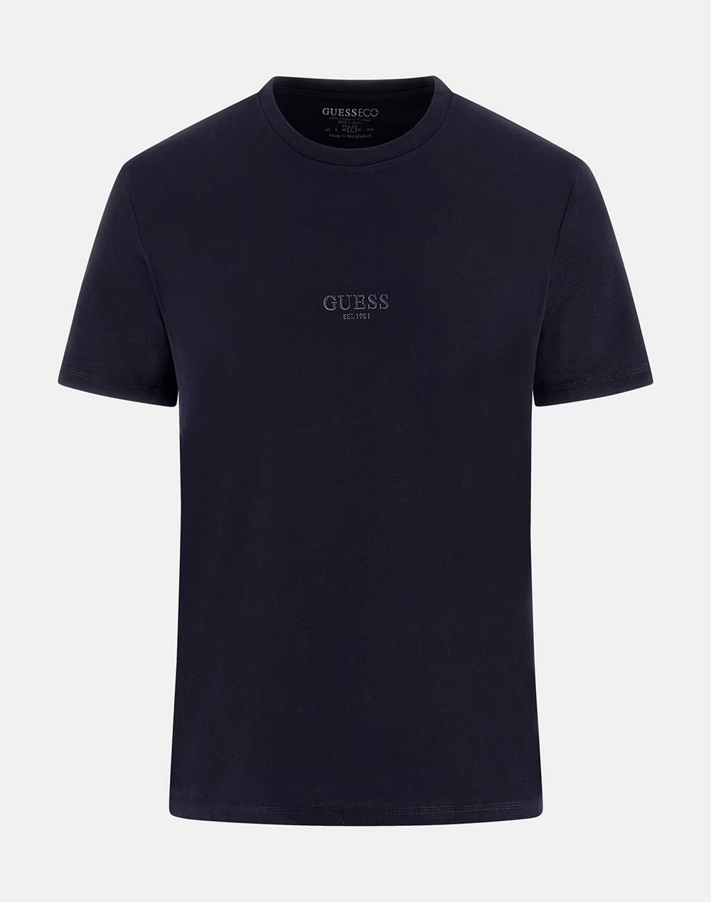 Guess Aidy Cn Ss Tee Shirt Men Men Clothes T Shirts & Sweatshirts T Shirts Darkblue Cotton M2Yi72I3Z14 G7V2 Male T-Shirts Blue