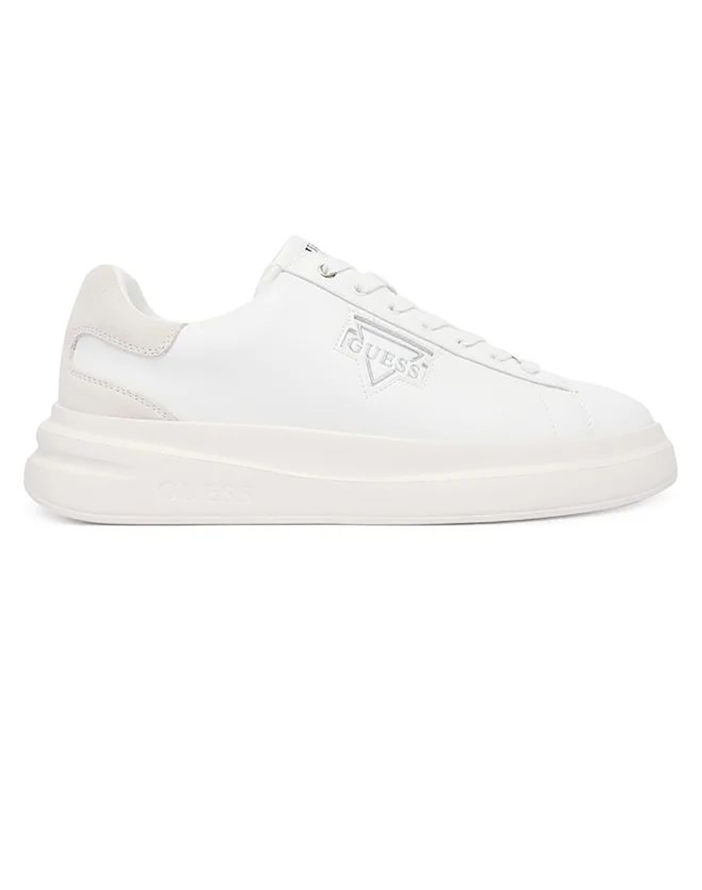 Guess Elban Παπουτσι Ανδρικο Ανδρας Αθλητικα Παπουτσια Παπουτσια White Δερμασυνθετικο Fmfbanlel12 White