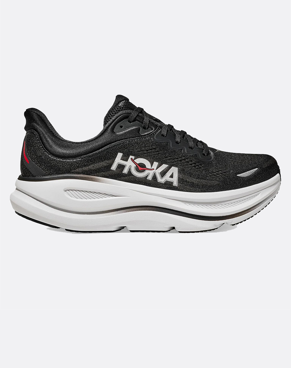 Hoka Bondi 9 Ανδρας Αθλητικα Παπουτσια Παπουτσια Black Υφασμα 1162011 Bkvr