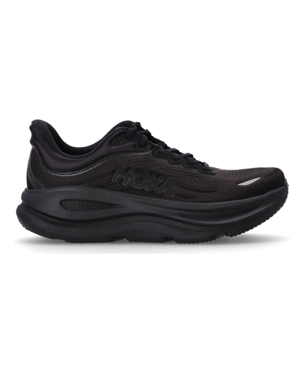 Hoka Bondi 9 Ανδρας Αθλητικα Παπουτσια Παπουτσια Totalblack Υφασμα 1162011 Bblc - Koolfly