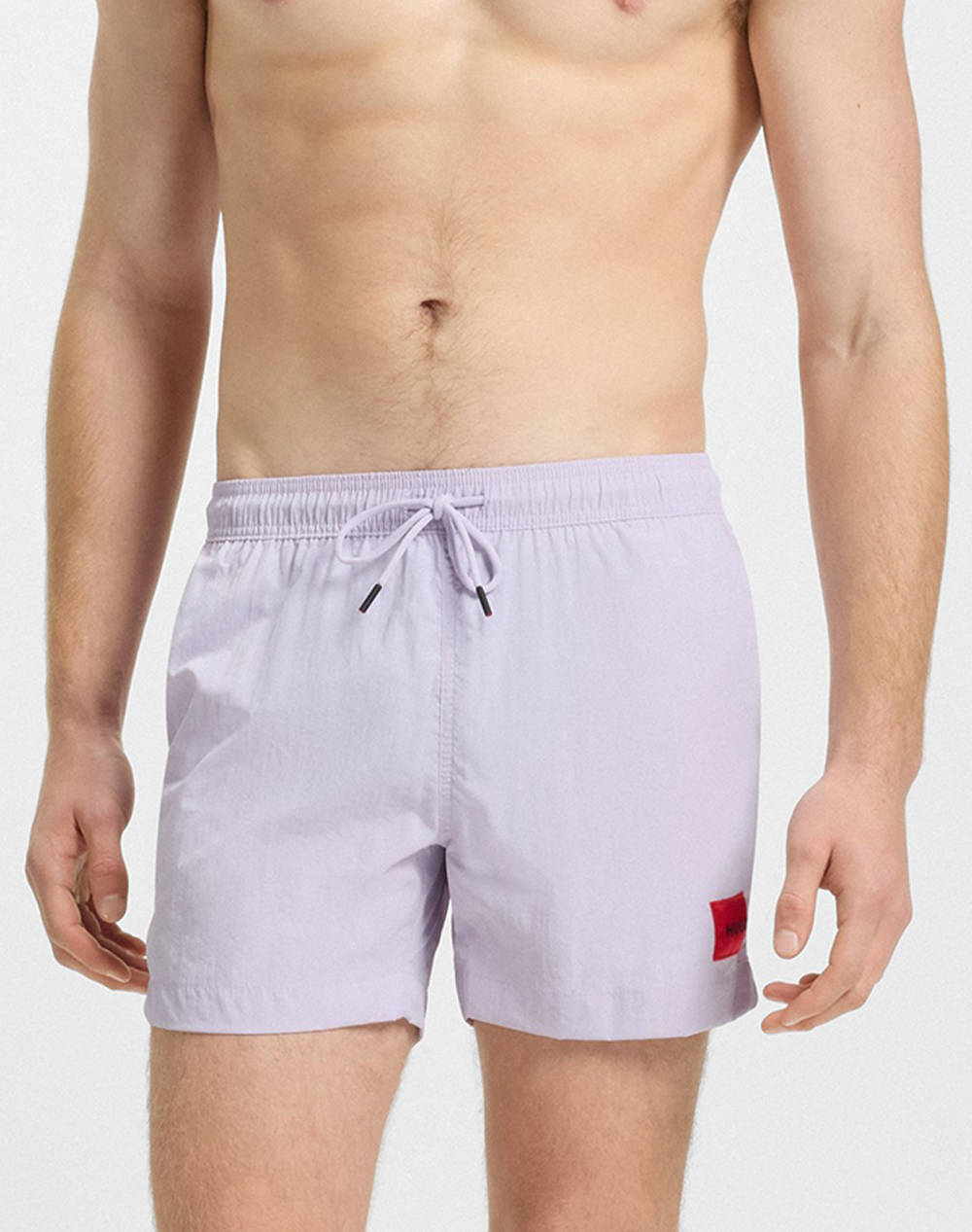 Hugo Dominica 10238035 01 Men Clothes Swimwear Shorts Lightpurple Synthetic 50493450 553 Male Shorts