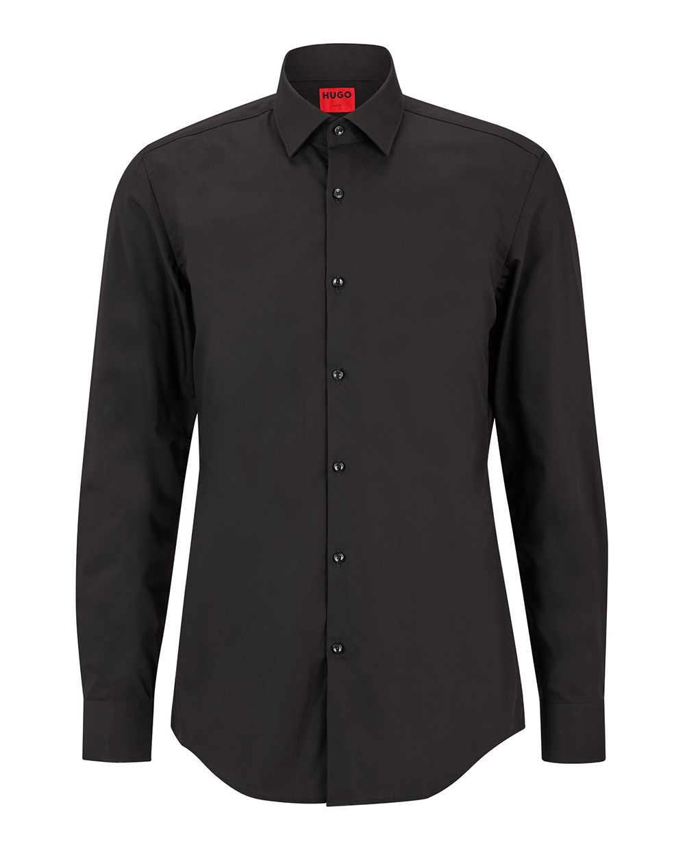 Hugo Kenno 10181991 01 Ανδρας Ρουχα Πουκαμισα Black Βαμβακι 50289499 001 001