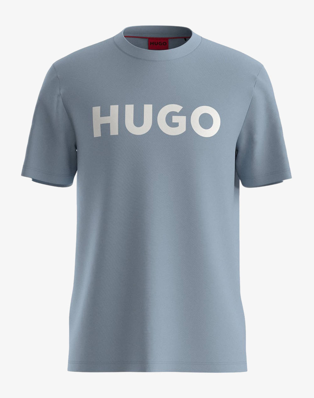 Hugo Boss Jersey Dulivio Men Clothes T Shirts & Sweatshirts T Shirts Steelblue Cotton 50467556 483 Male T-Shirts Blue