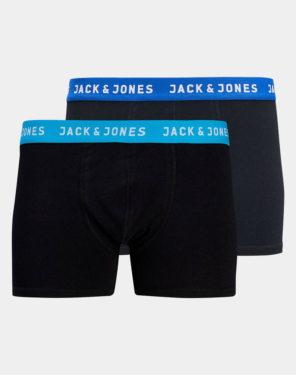 Jack&Jones Μποξερ Jacrich Trunks 2 Pack Noos Ανδρας Εσωρουχα Σλιπ Μποξερ Blue Βαμβακιμε Ελασταν 12138240 Surf The Web