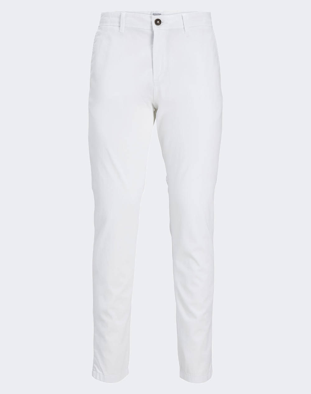 Jack&Jones Παντελονι Jjimarco Jjbowie Sa Noos Ανδρας Ρουχα Παντελονια Chinos White Βαμβακι,Με Ελασταν 12150148 White - Koolfly