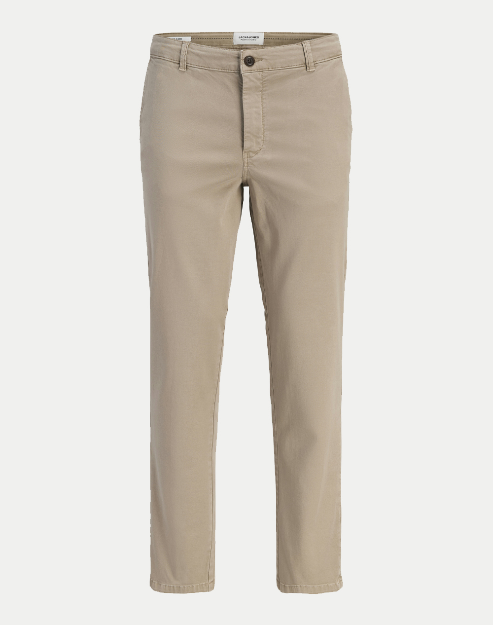 Jack&Jones Jpstollie Vance Chino Noos Ανδρας Ρουχα Παντελονια Chinos Biege Βαμβακι,Με Ελασταν 12292970 Lemon Pepper - Koolfly