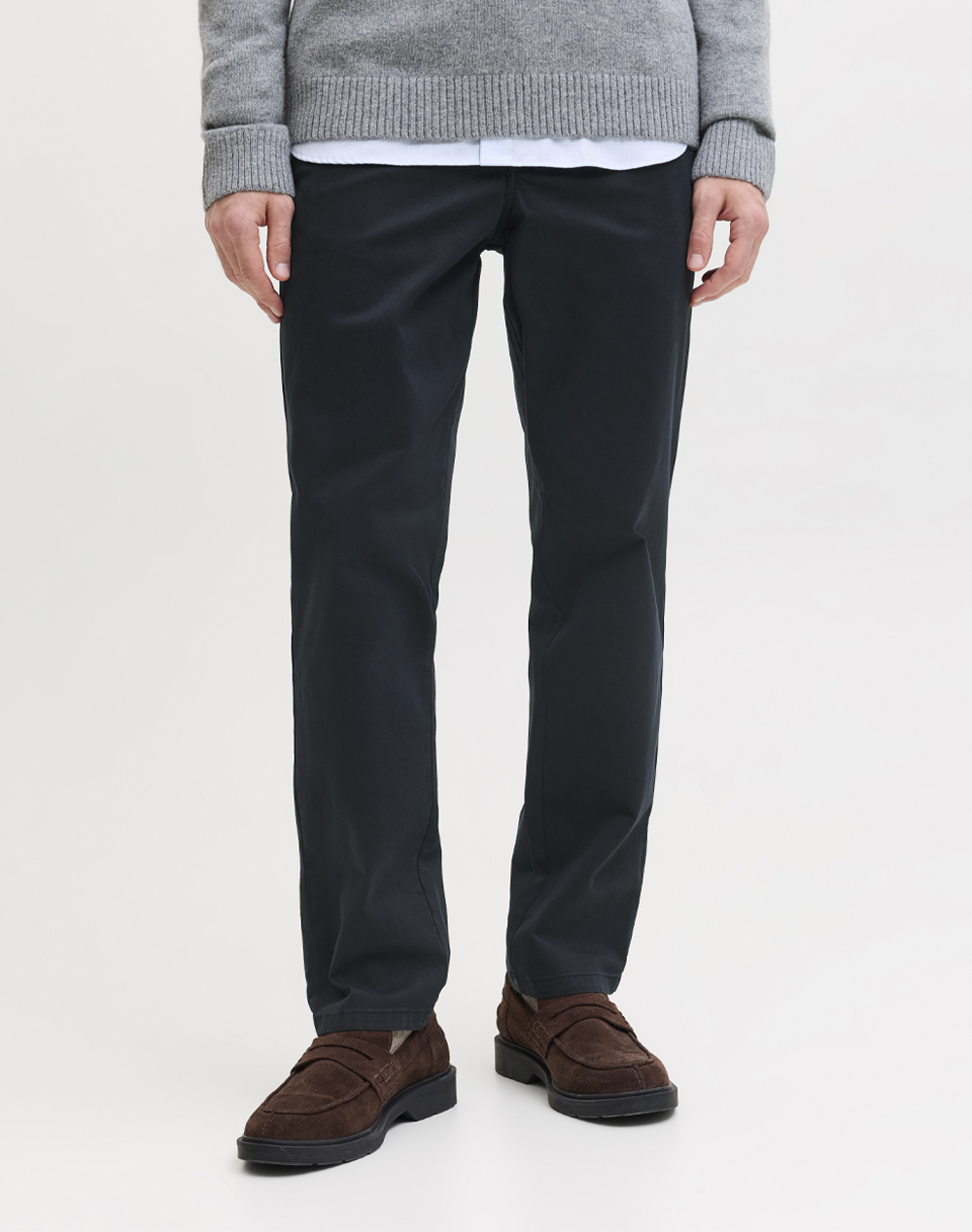 Jack&Jones Jpstollie Vance Chino Noos Ανδρας Ρουχα Παντελονια Chinos Darkblue Βαμβακι,Με Ελασταν 12292970 Dark Navy - Koolfly