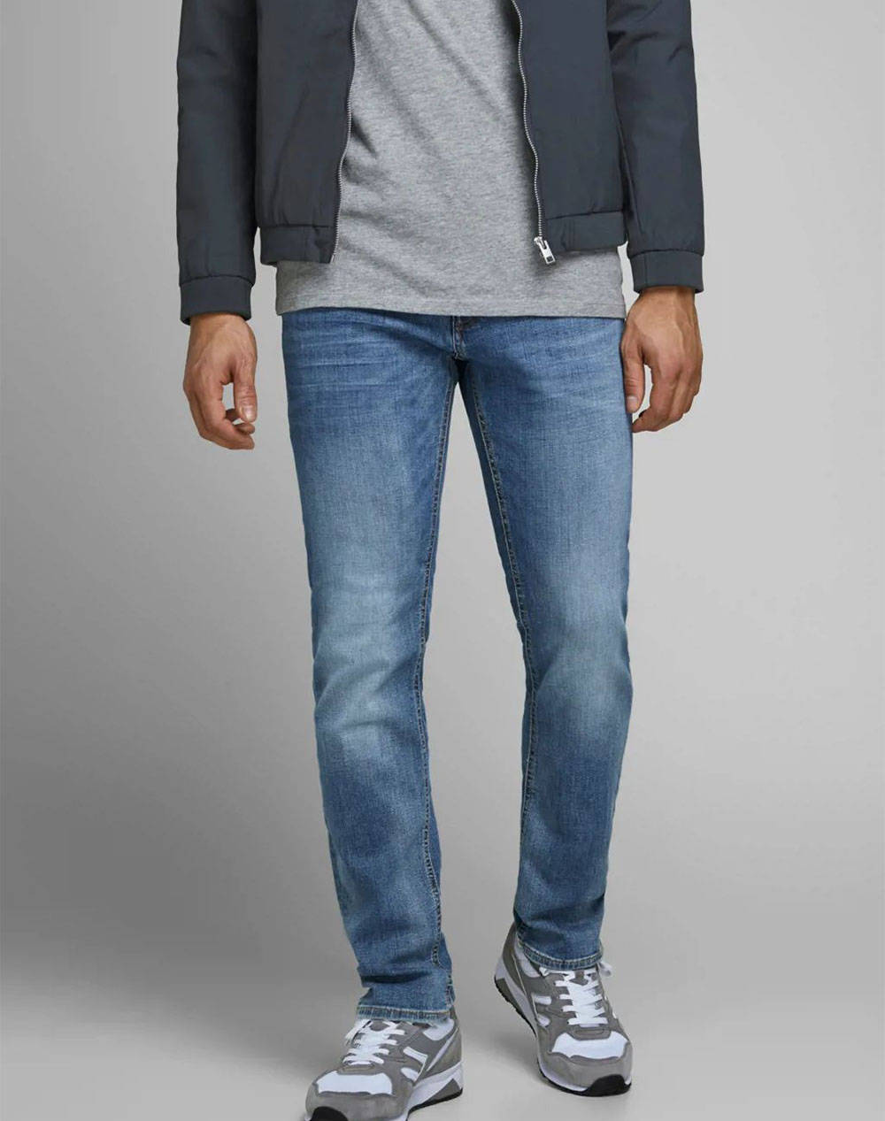 Jack&Jones Jjitim Jjoriginal Am 781 50Sps Noos Ανδρας Ρουχα Παντελονια Jeans Jeanblue Βαμβακι,Με Ελασταν,Συνθετικο 12146866 Blue Denim - Koolfly