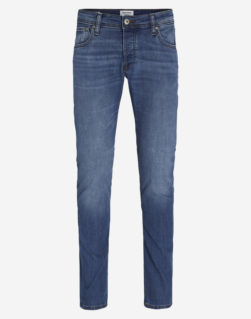 Jack&Jones Jjiglenn Jjoriginal Cb 815 Noos Ανδρας Ρουχα Παντελονια Jeans Denimlightblue Βαμβακιμε Ελαστανσυνθετικο 12157416 Blue Denim