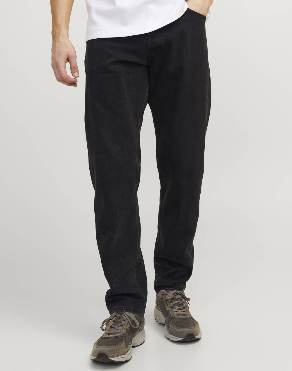Jack&Jones Jjichris Jjoriginal Sbd 981 Noos Ανδρας Ρουχα Παντελονια Jeans Denimblack Βαμβακι 12168656 Black Denim