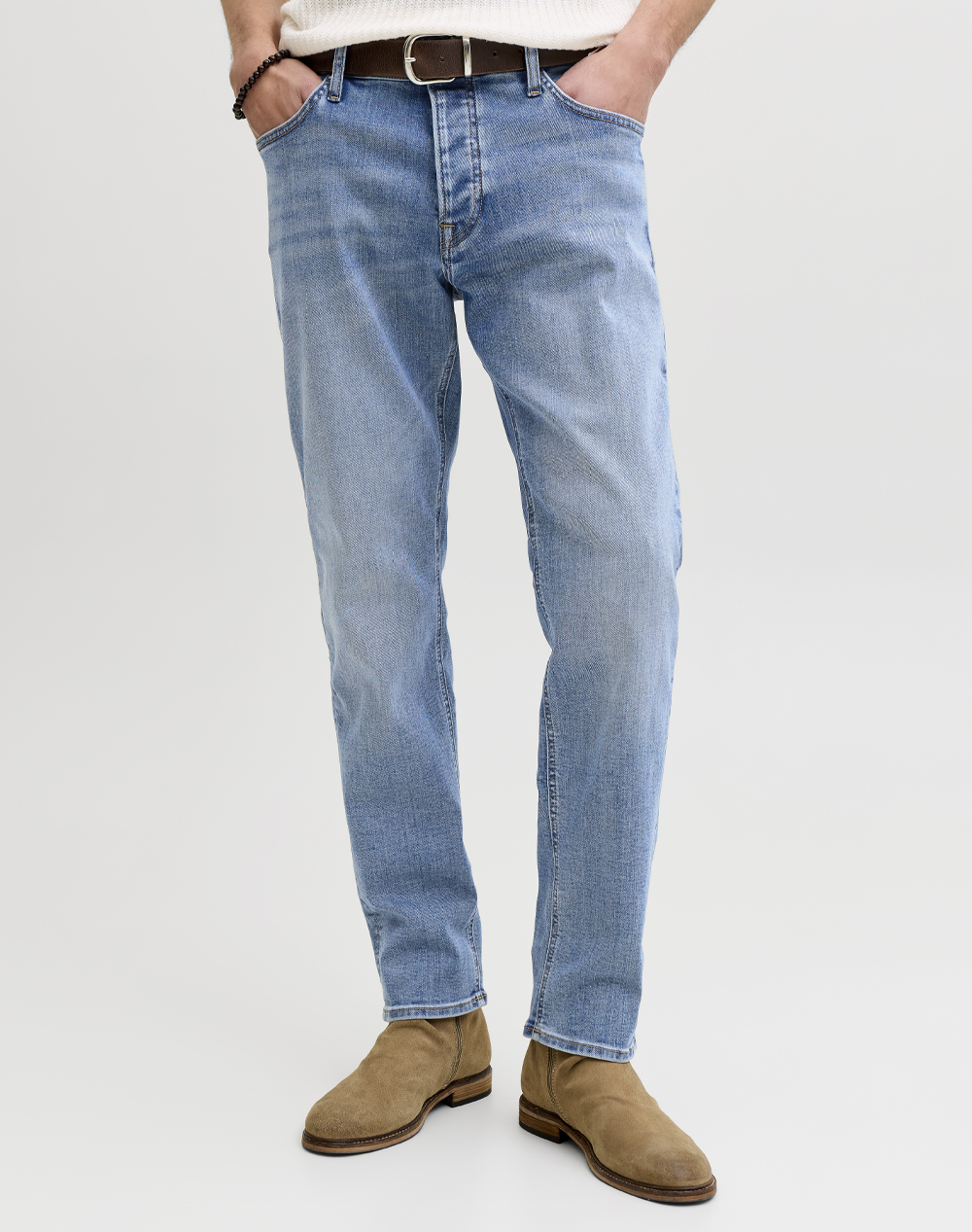 Jack&Jones Jjimike Jjoriginal St 171 Noos Ανδρας Ρουχα Παντελονια Jeans Denimblue Βαμβακι,Με Ελασταν,Συνθετικο 12289824 Blue Denim - Koolfly