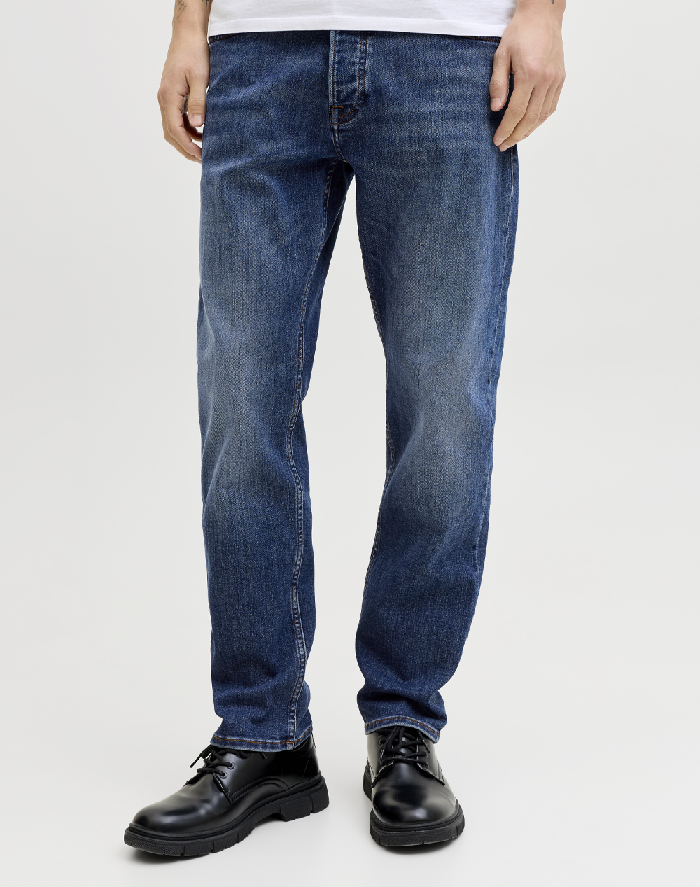Jack&Jones Jjimike Jjoriginal St 172 Noos Ανδρας Ρουχα Παντελονια Jeans Denimblue Βαμβακιμε Ελαστανσυνθετικο 12289829 Blue Denim