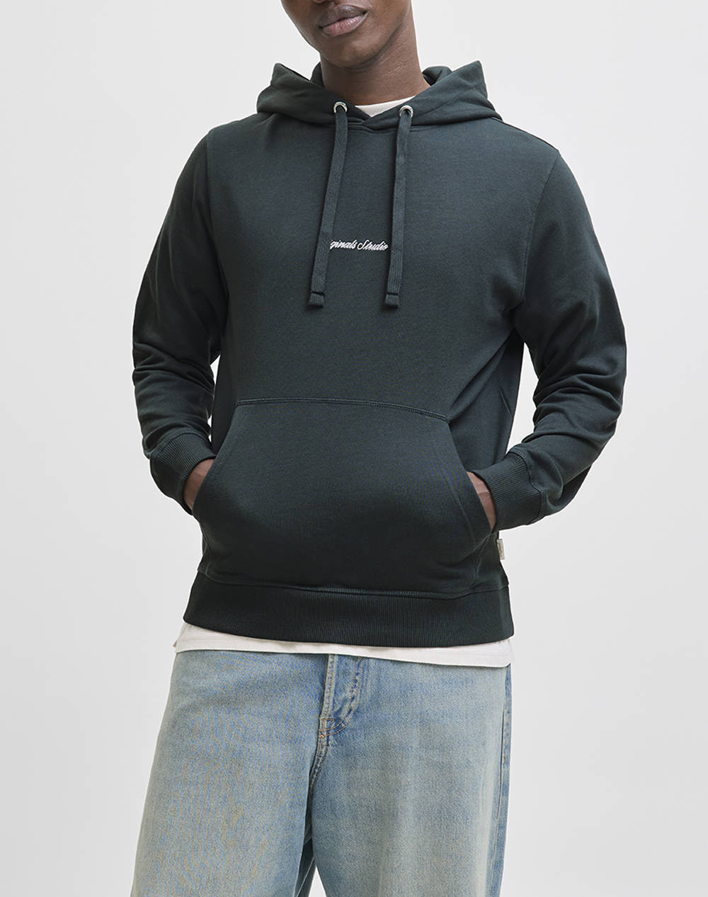 Jack&Jones Jornorrebro Emb Sweat Hood Noos Ανδρας Ρουχα Μπλουζες Φουτερ Darkgreen Βαμβακι,Συνθετικο 12282861 Forest River - Koolfly