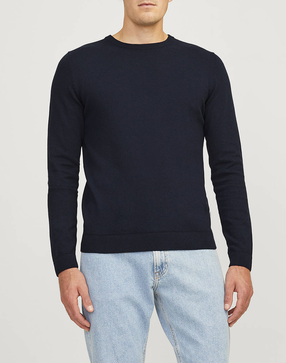Jj Rebel Jrebcallum Knit Crew Neck Noos Ανδρας Ρουχα Μπλουζες Πλεκτα Navyblue Βαμβακι,Συνθετικο 12263734 Navy Blazer - Koolfly