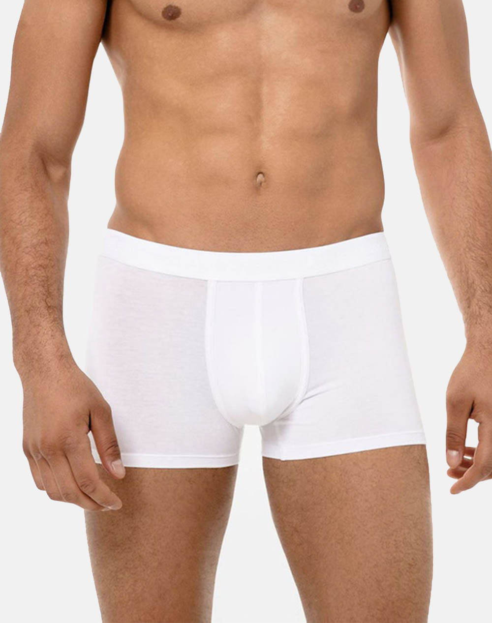 Michael Kors St Basic Trunk 3 Pack Men Underwear Briefs Boxer Briefs White Cotton,Elastic,Synthetic 6Br1T10773 100 Male Boxer Briefs