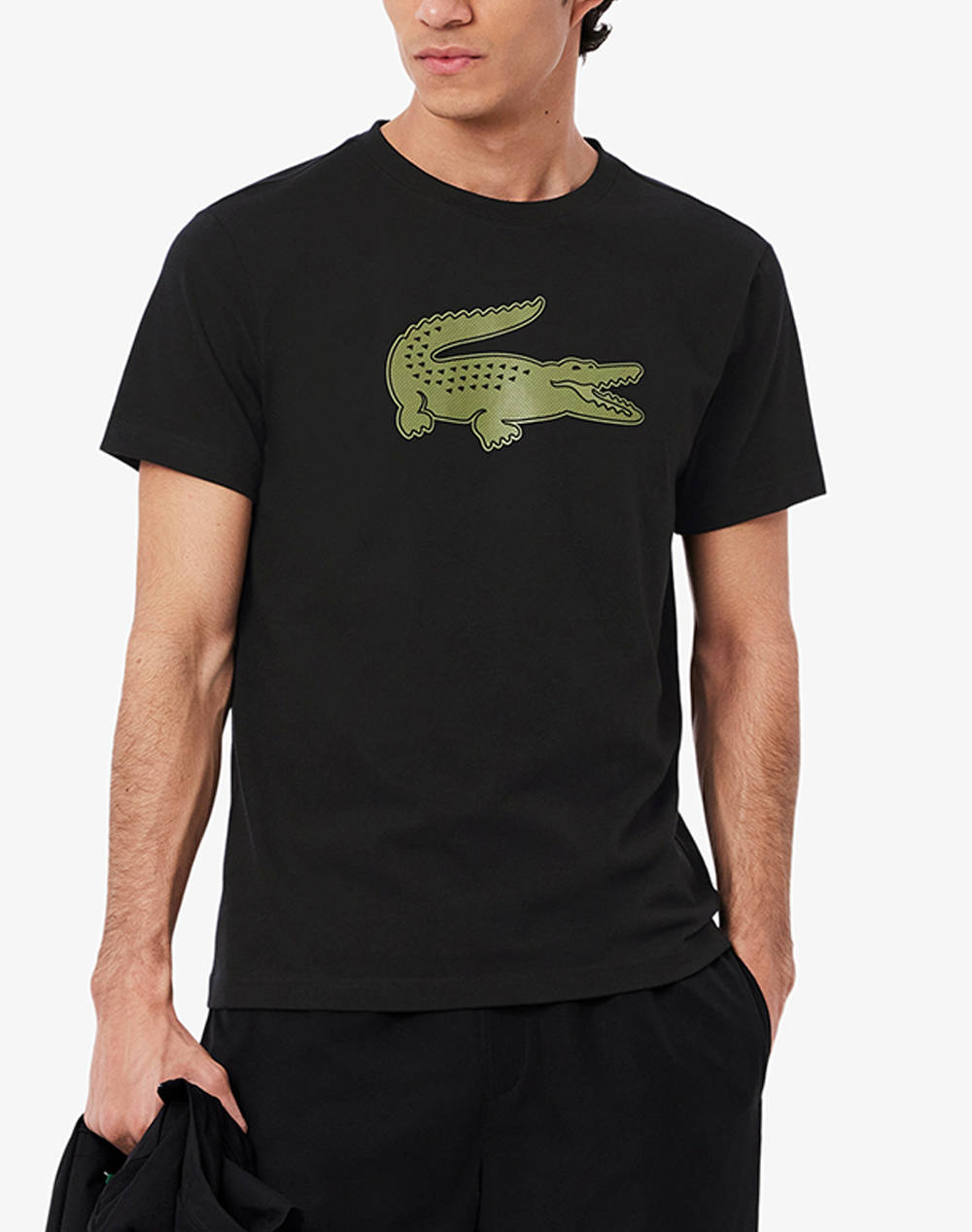 Lacoste Men''S Tee Shirt Ss Men Clothes T Shirts & Sweatshirts T Shirts Mixed Cotton,Synthetic 3Th2042 I6Z Male T-Shirts